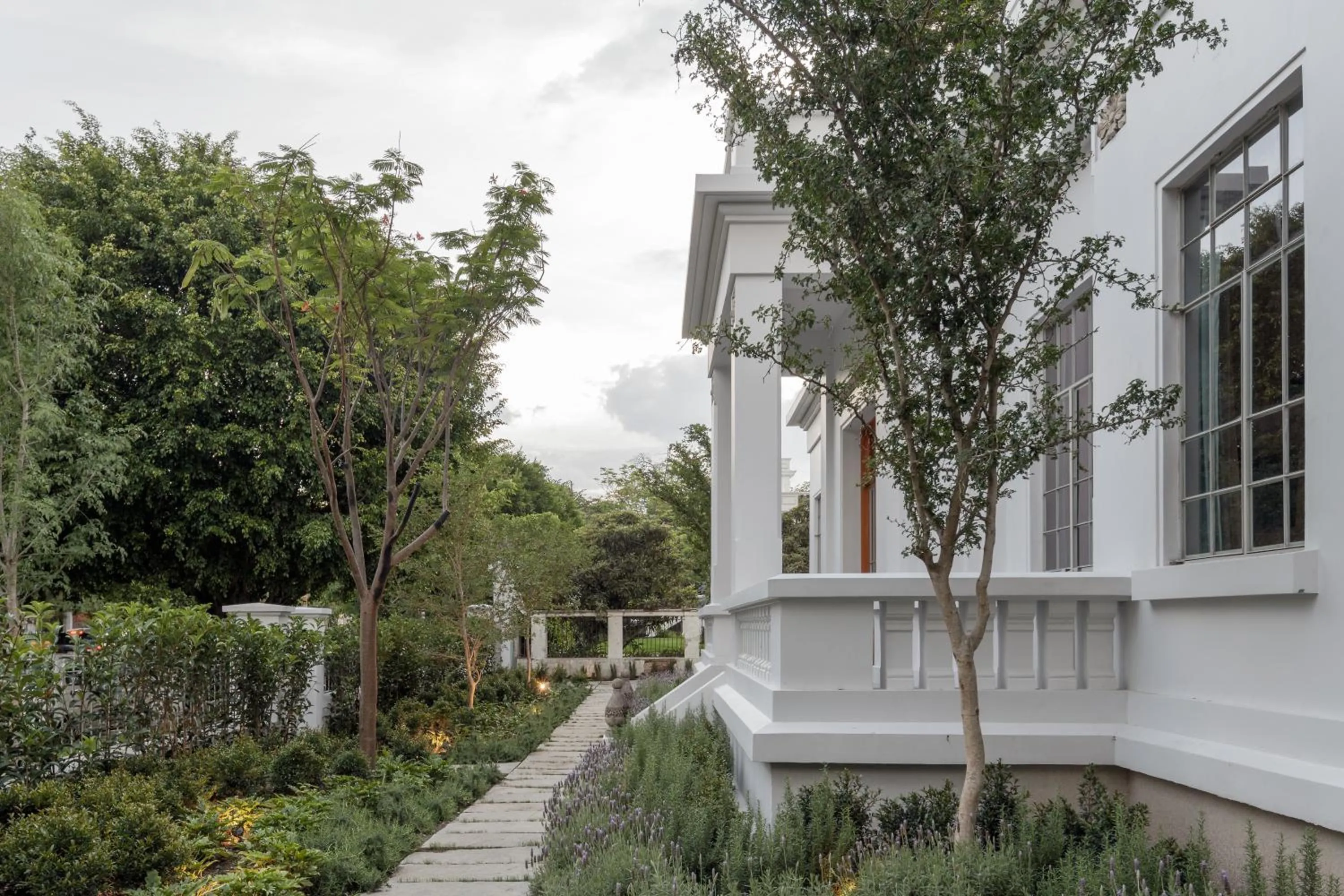 Garden view in Casa Bosque Eduviges