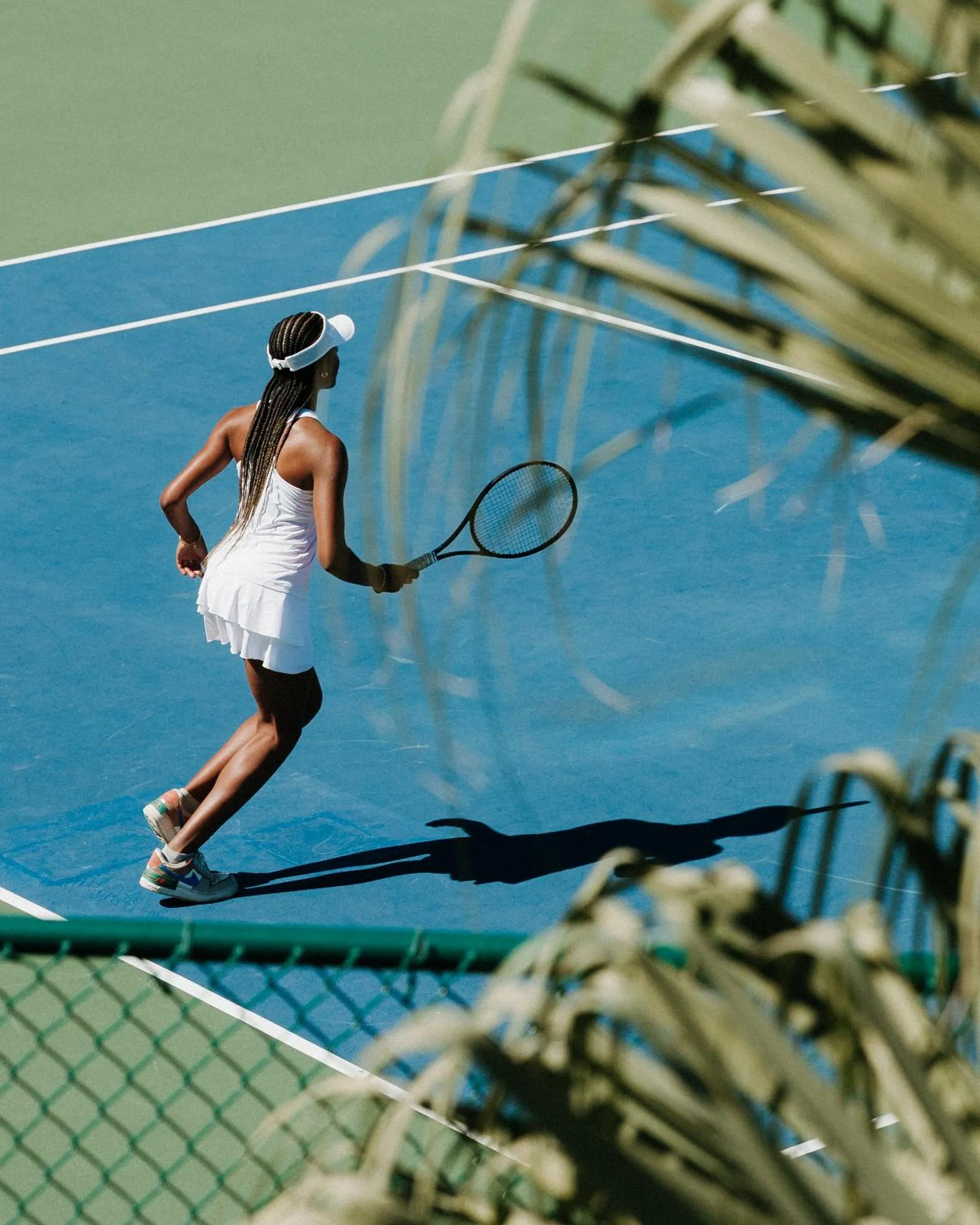 Tennis court in Long Bay Beach Resort
