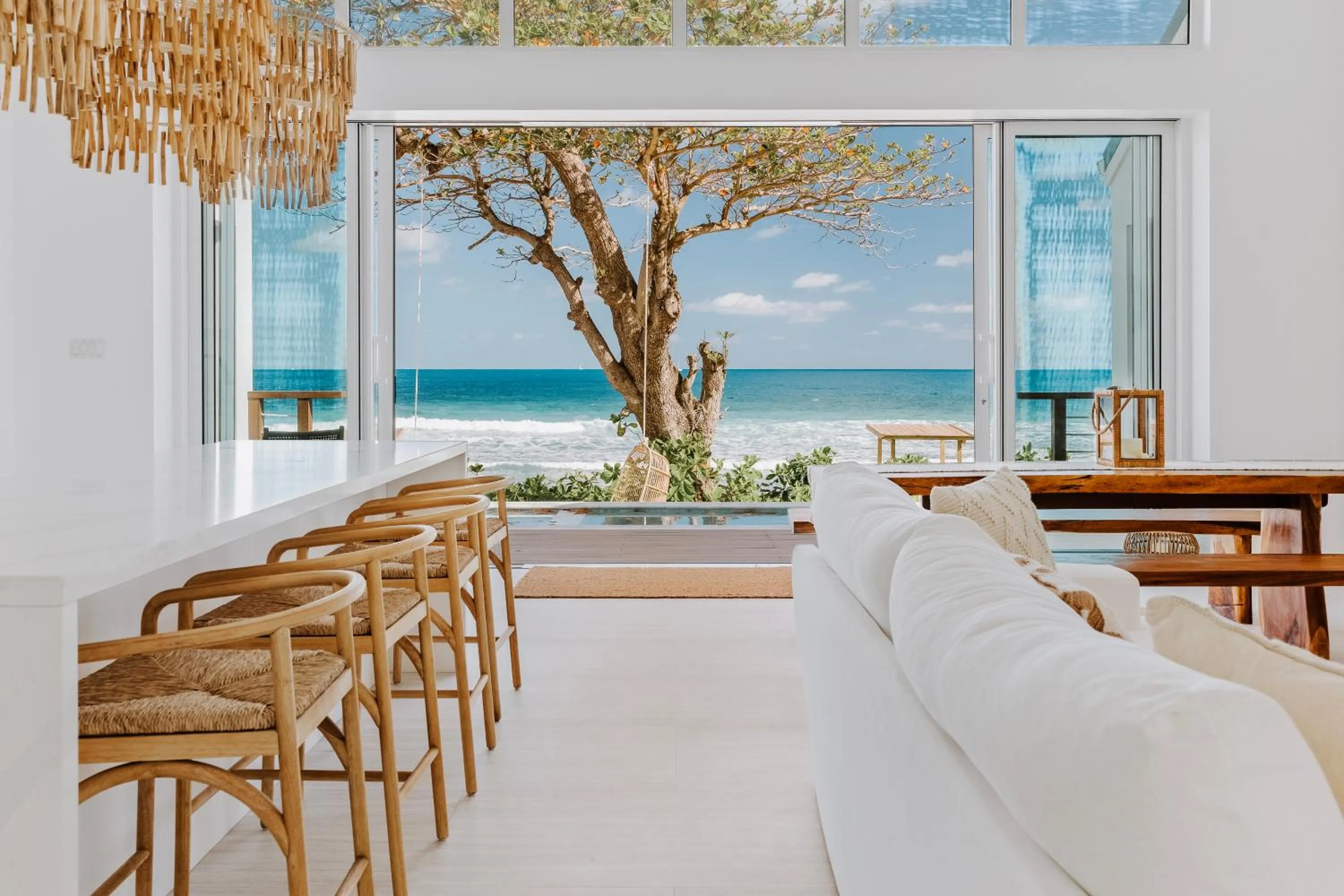 Living room in Long Bay Beach Resort
