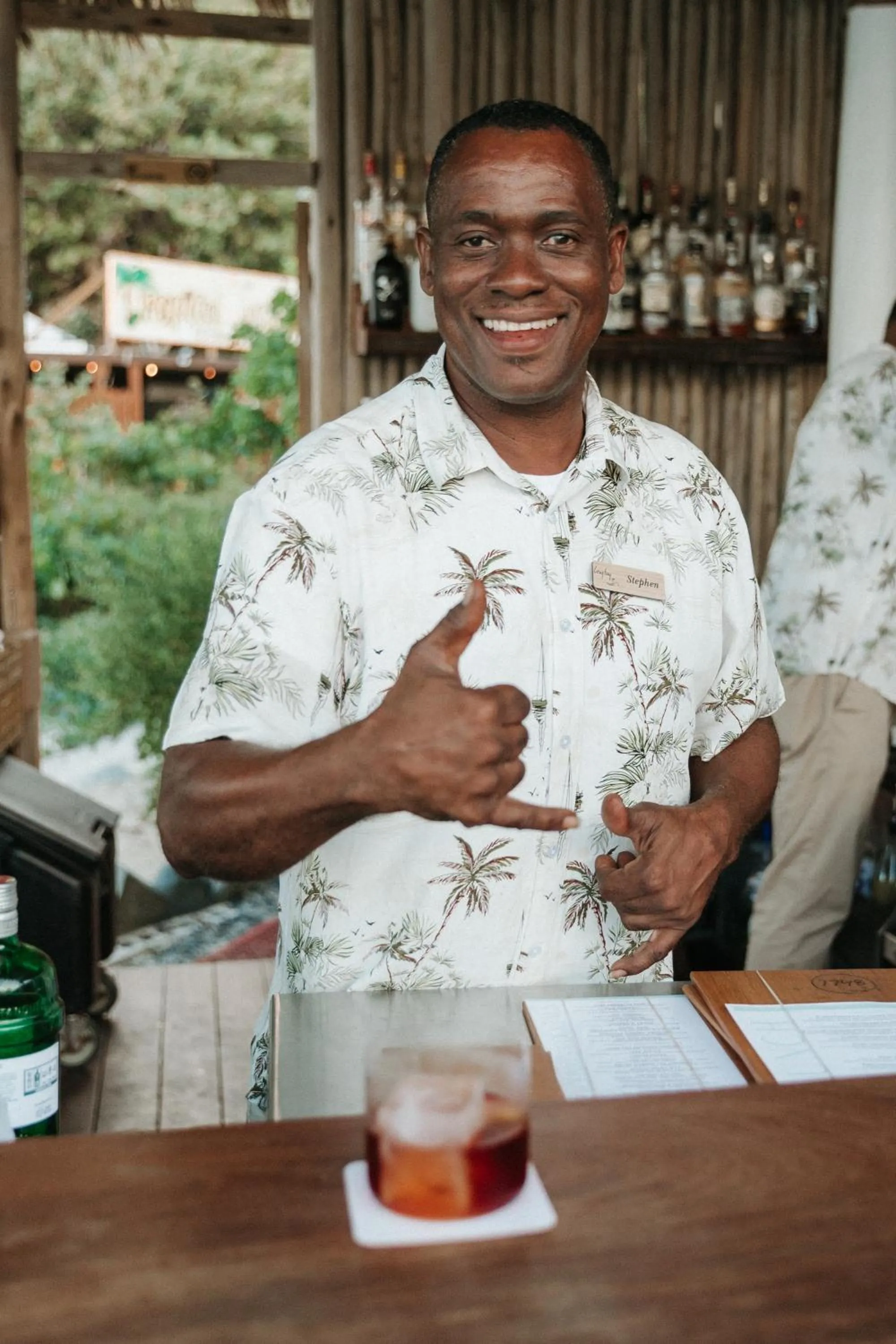 Lounge or bar in Long Bay Beach Resort