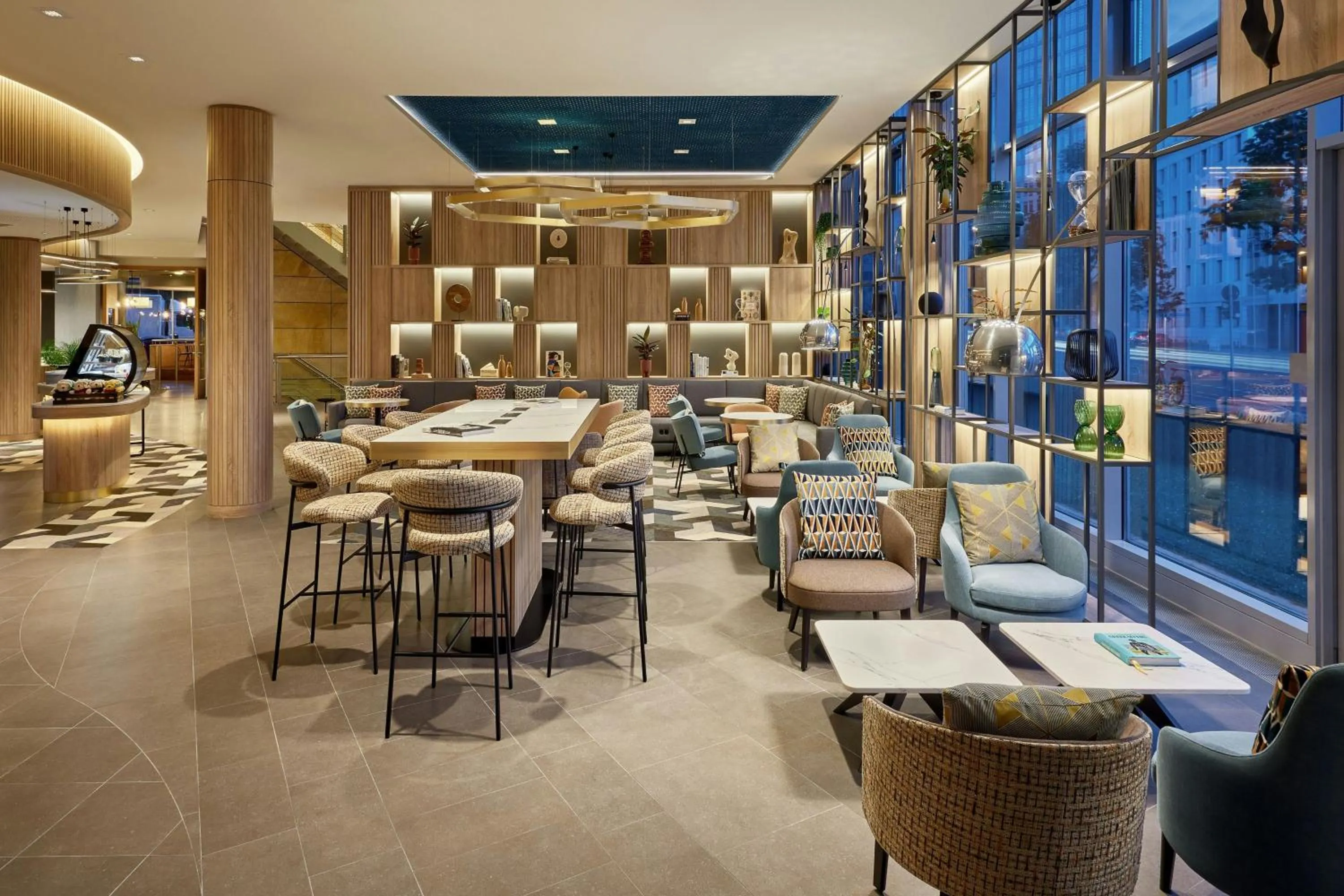 Lobby or reception in Courtyard by Marriott Berlin City Center