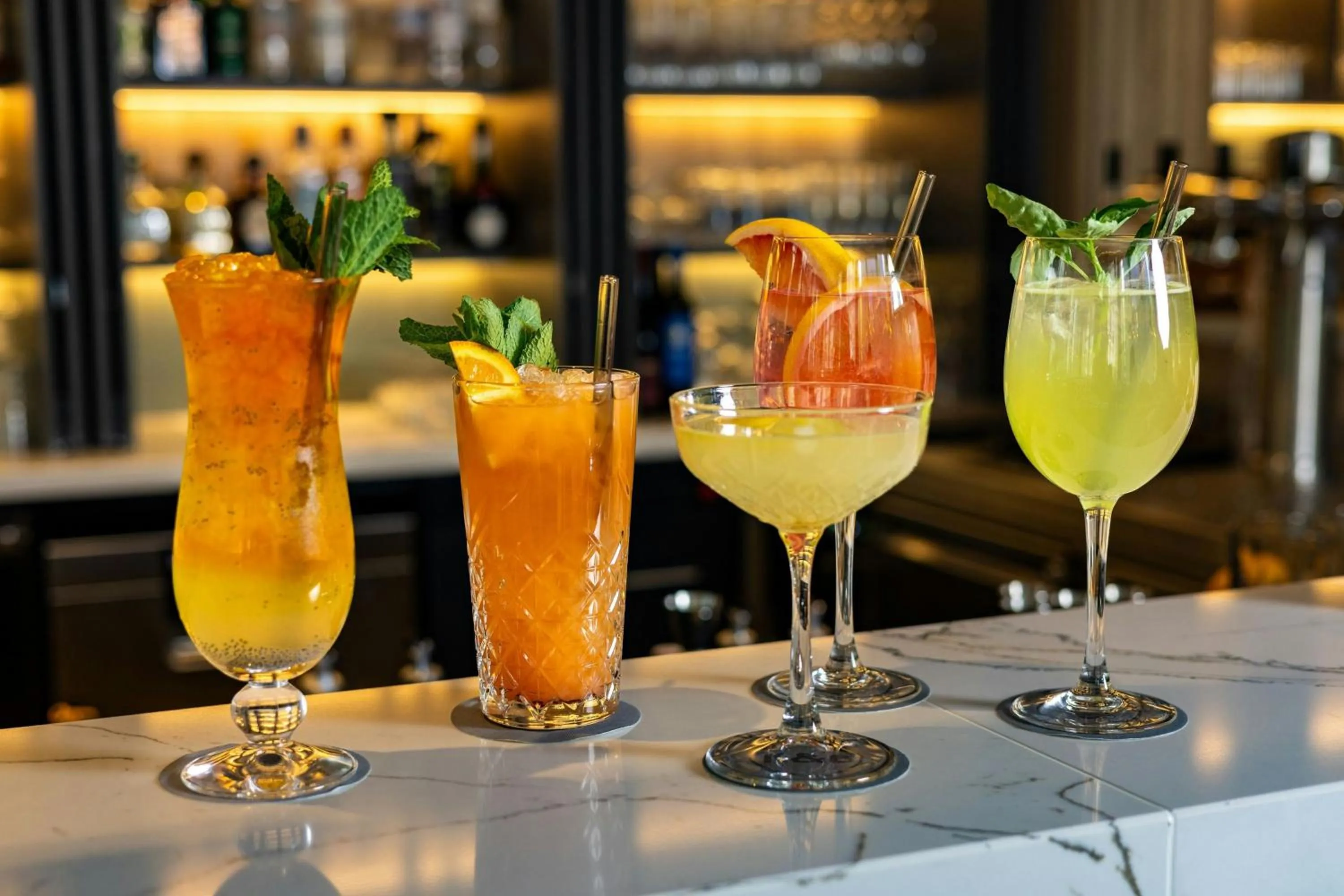 Lounge or bar in Courtyard by Marriott Berlin City Center