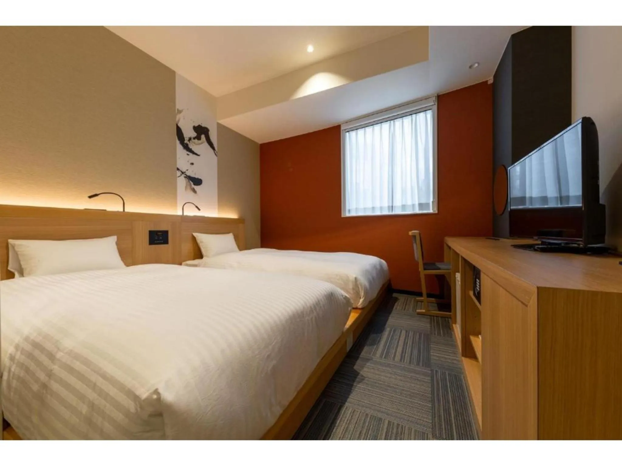 Bed in The OneFive Kyoto Shijo - Vacation STAY 41810v