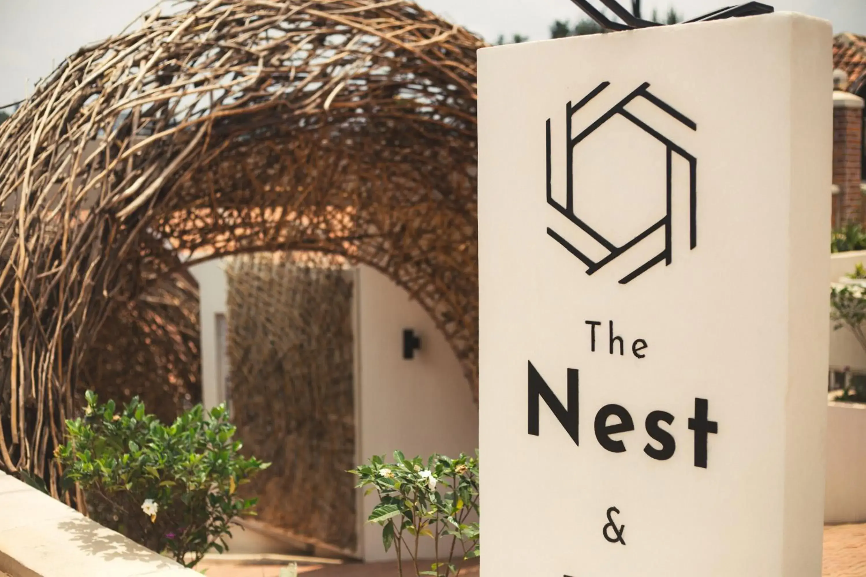 Facade/entrance in The Nest Facade/entrance in The Nest