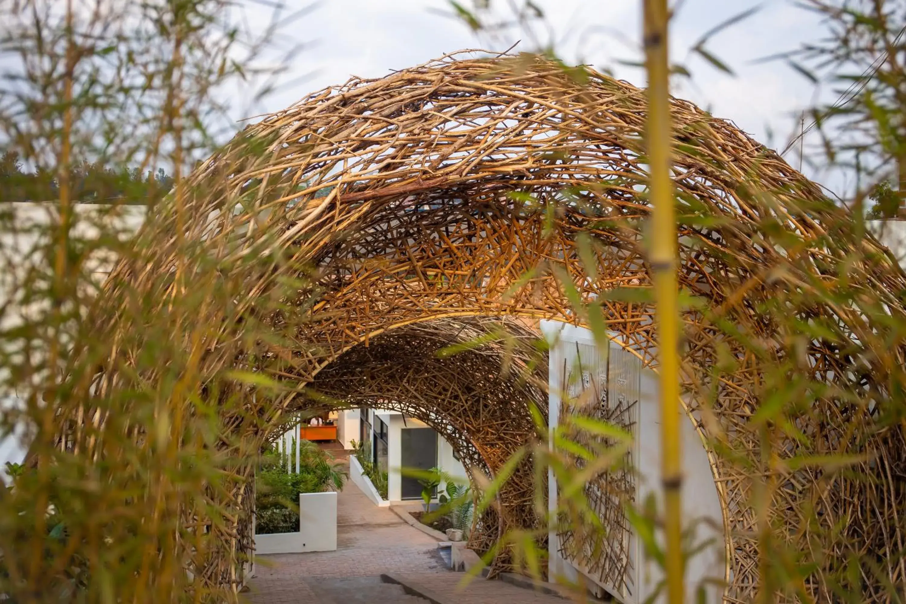 Facade/entrance in The Nest Facade/entrance in The Nest