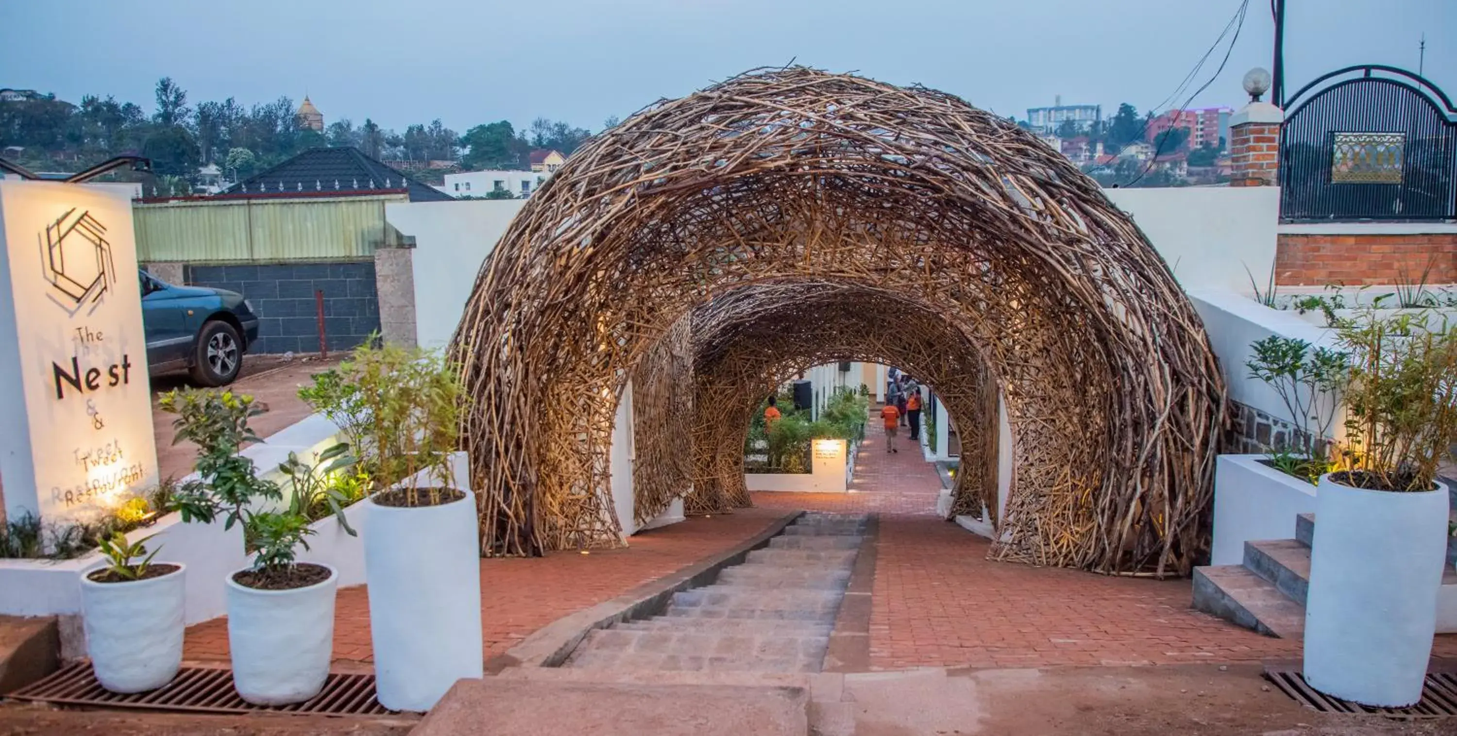 Facade/entrance in The Nest Facade/entrance in The Nest