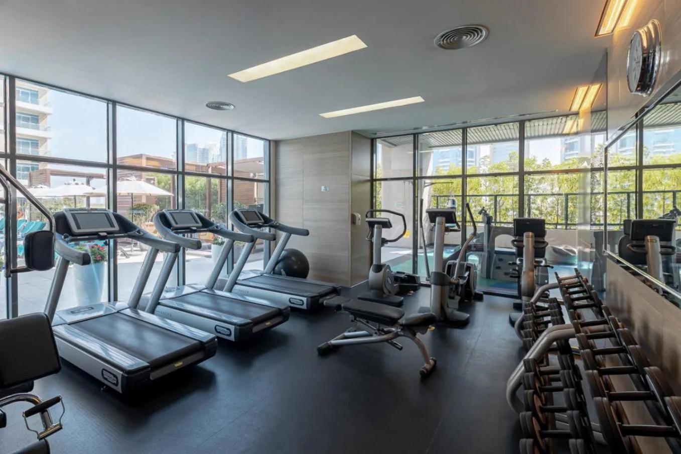 Fitness centre/facilities in Radisson Blu Residence, Dubai Marina