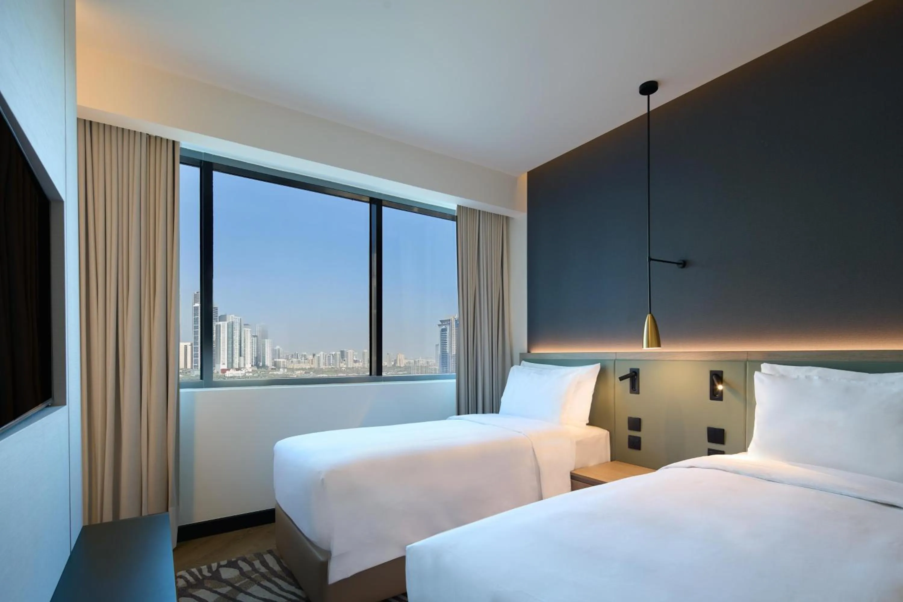Bed in Radisson Blu Residence, Dubai Marina