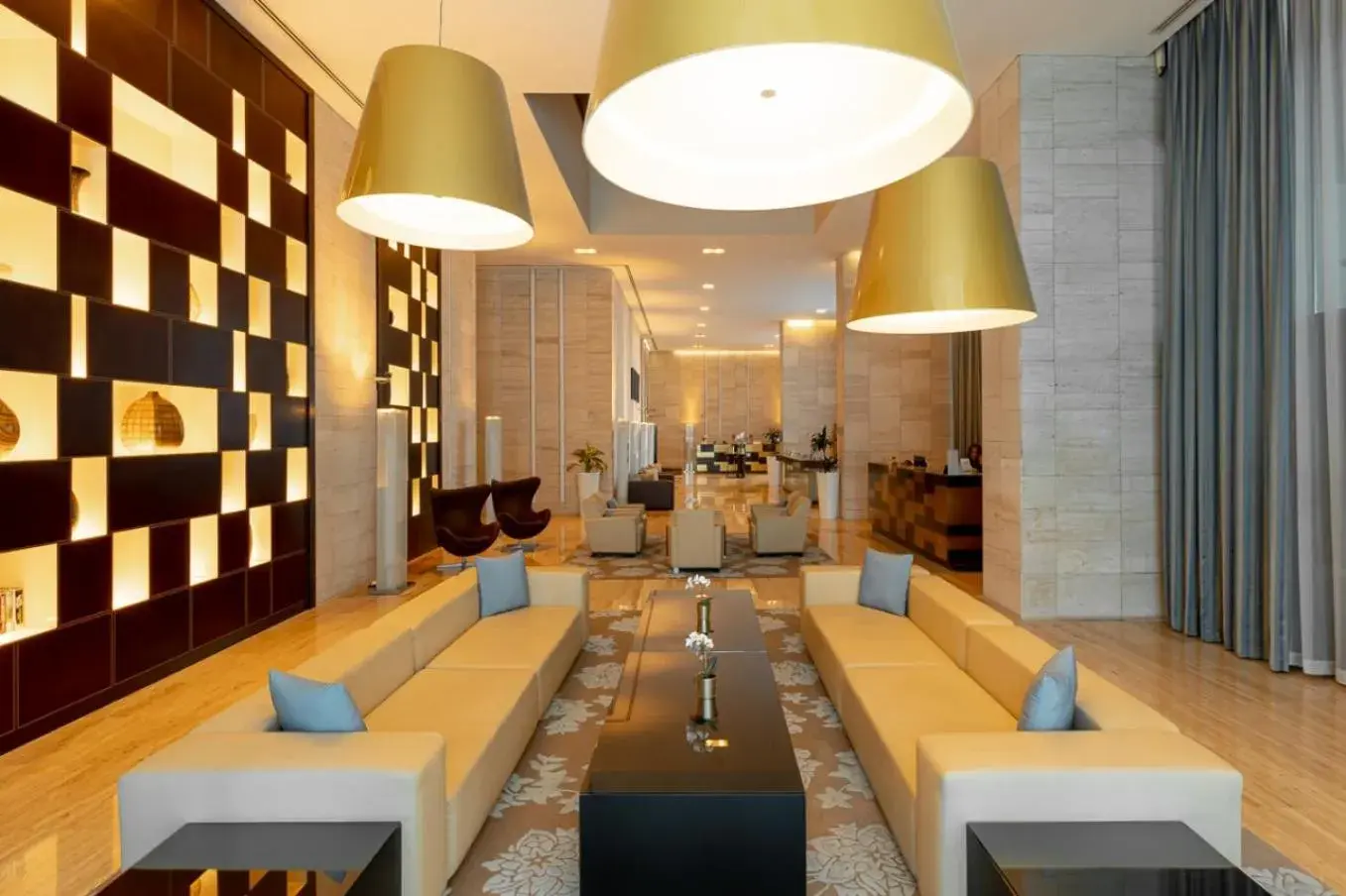 Lobby or reception in Radisson Blu Residence, Dubai Marina Lobby or reception in Radisson Blu Residence, Dubai Marina