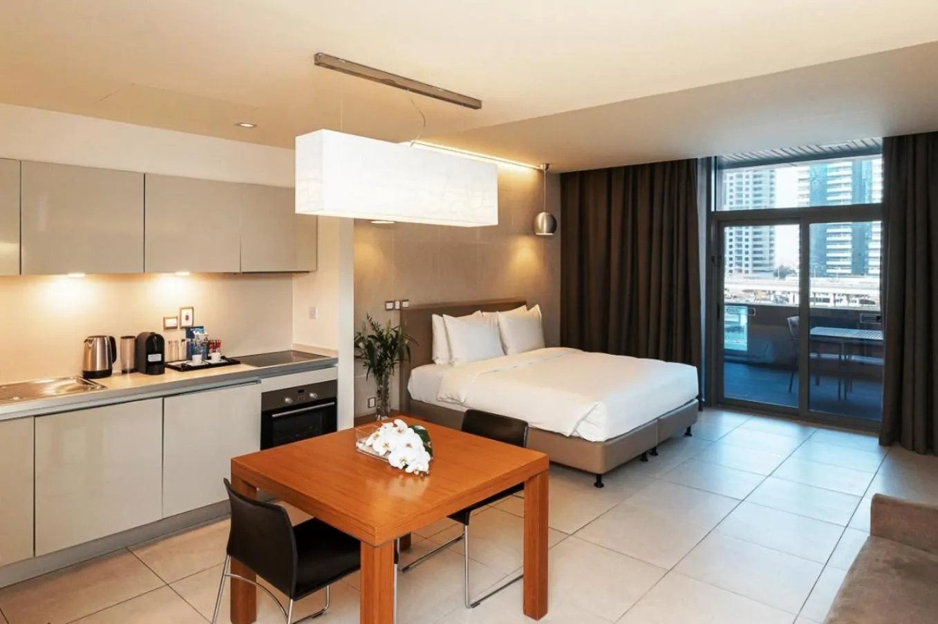 Photo of the whole room, Bed in Radisson Blu Residence, Dubai Marina