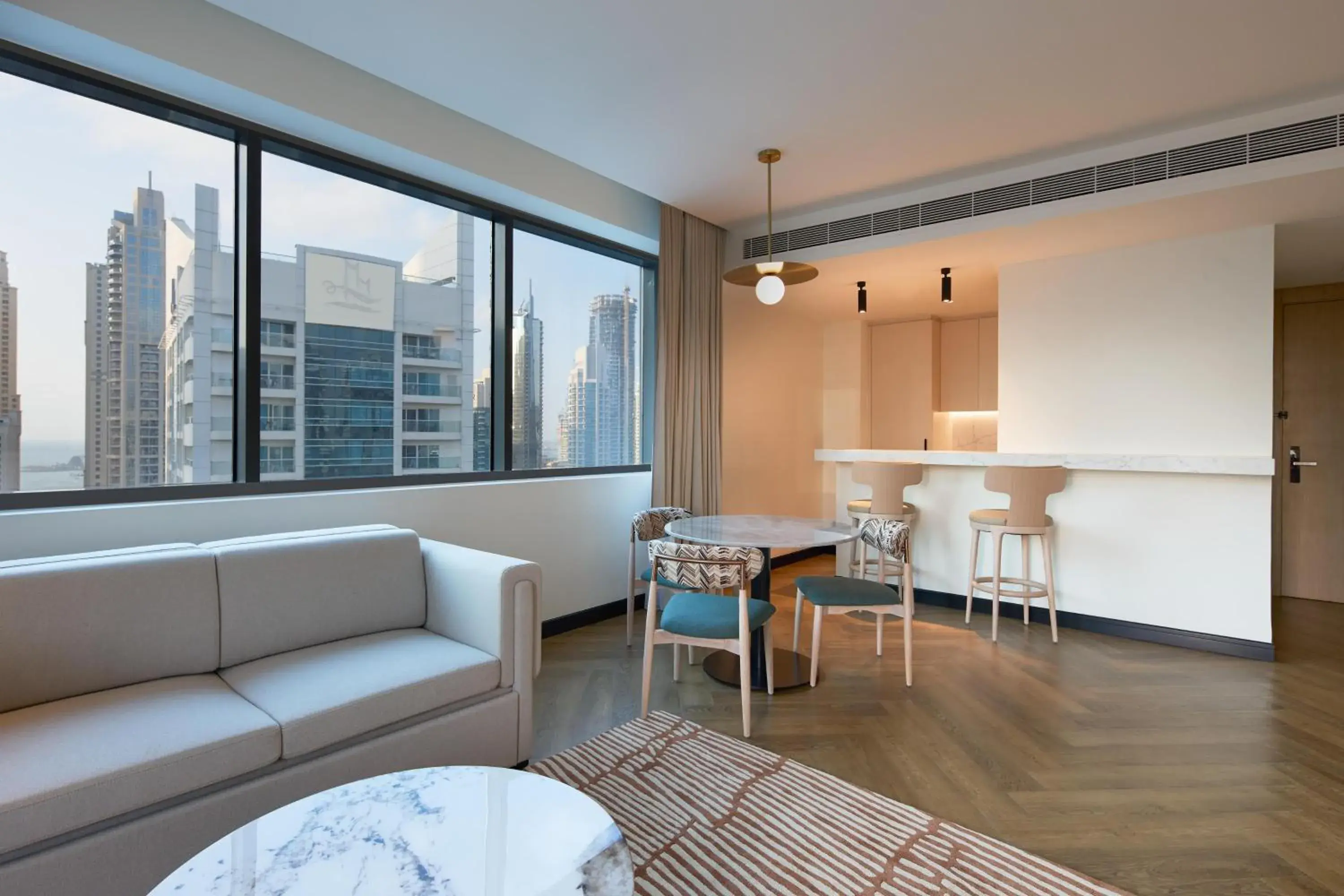 Living room in Radisson Blu Residence, Dubai Marina Living room in Radisson Blu Residence, Dubai Marina