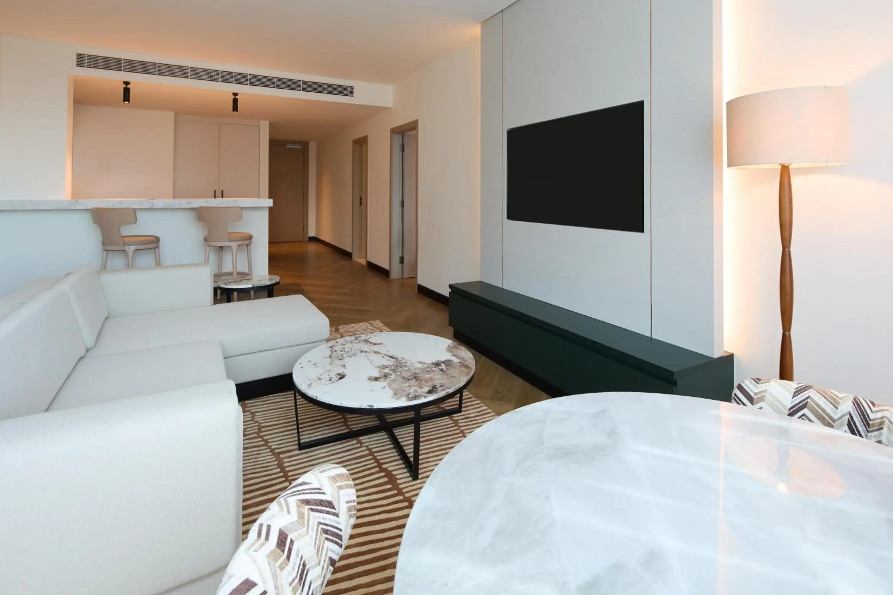 Living room, Bed in Radisson Blu Residence, Dubai Marina Living room, Bed in Radisson Blu Residence, Dubai Marina