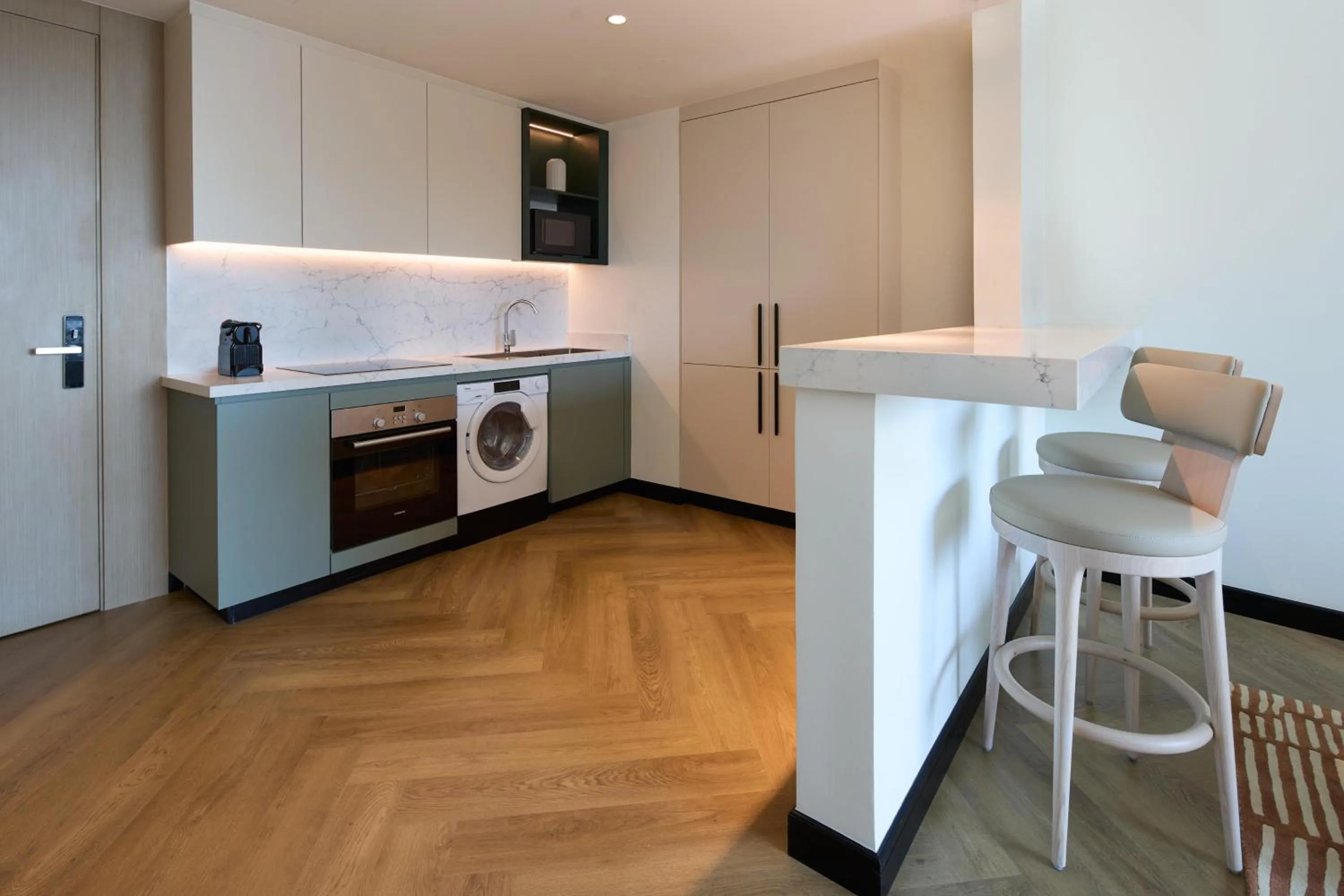 Kitchen or kitchenette in Radisson Blu Residence, Dubai Marina