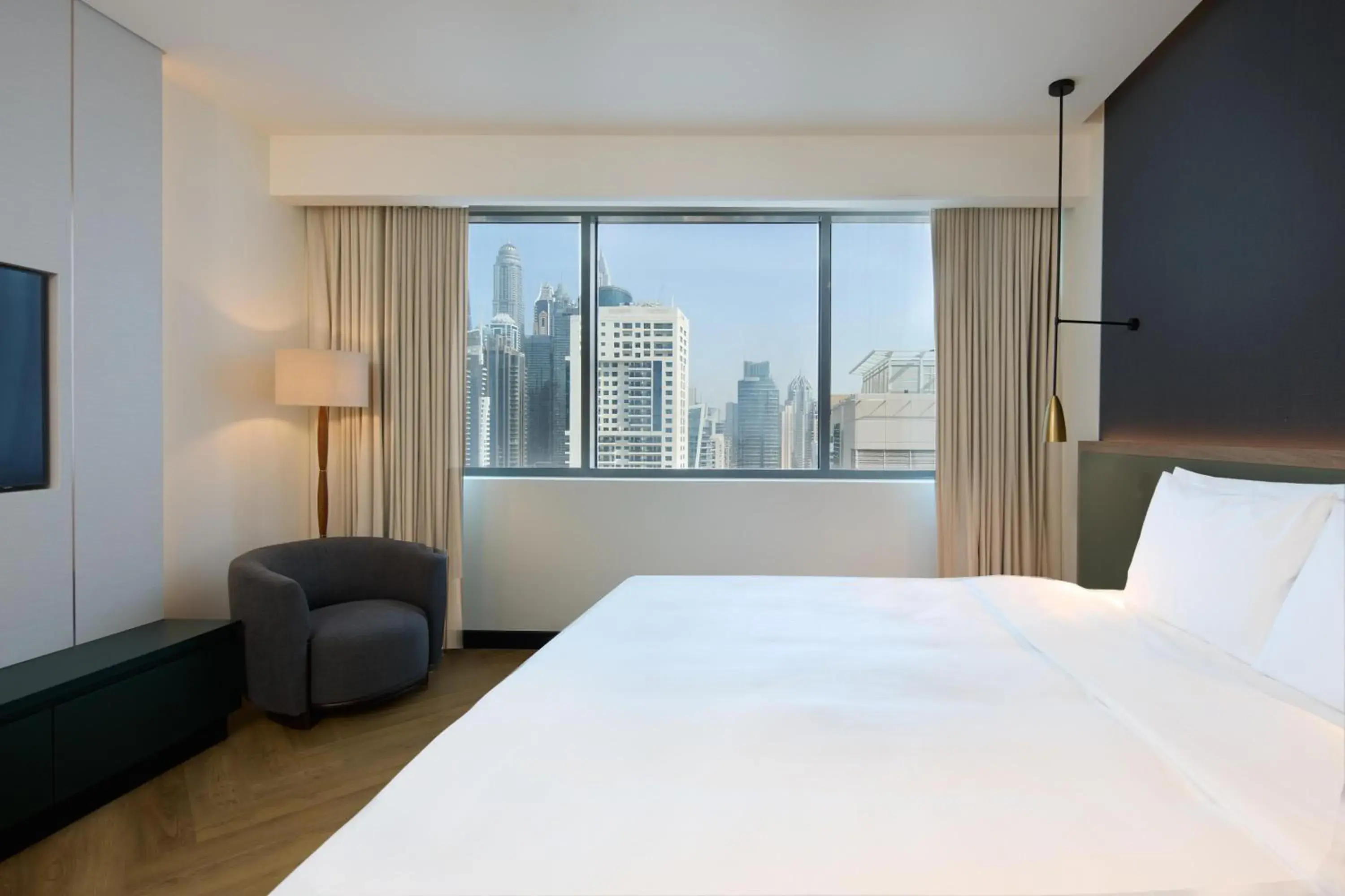 Bed in Radisson Blu Residence, Dubai Marina Bed in Radisson Blu Residence, Dubai Marina