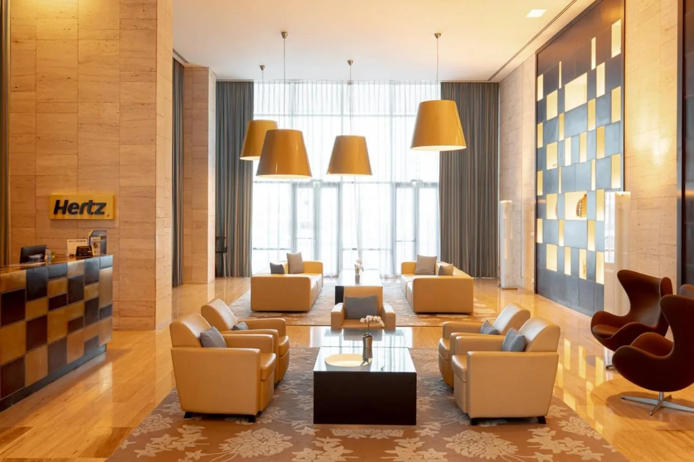 Lobby or reception in Radisson Blu Residence, Dubai Marina