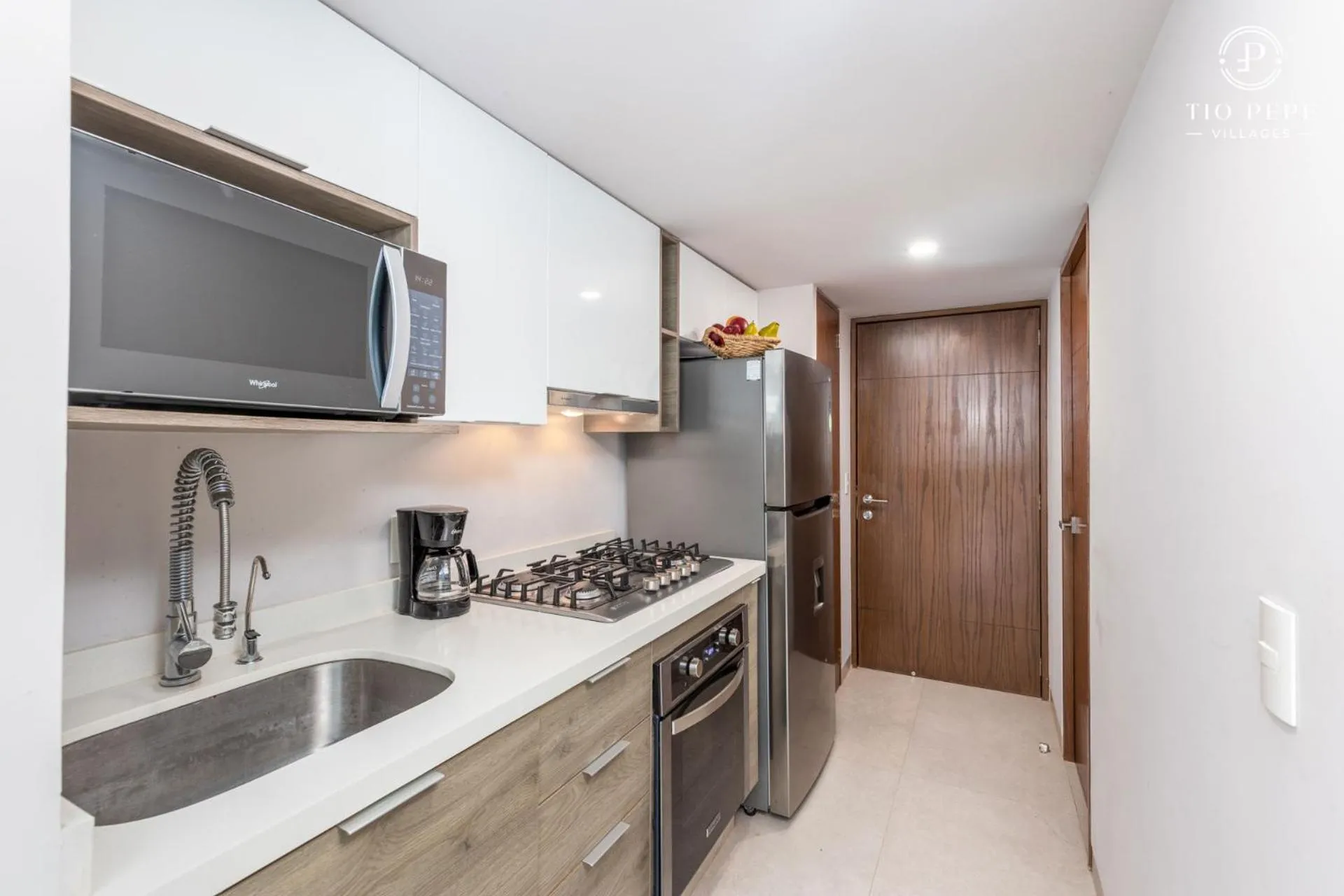Kitchen or kitchenette in Harbor Puerto Vallarta 1008