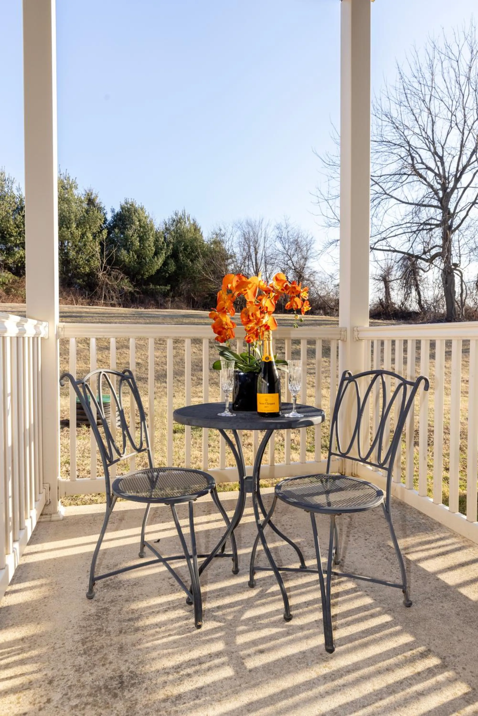 Patio in Brinton Suites