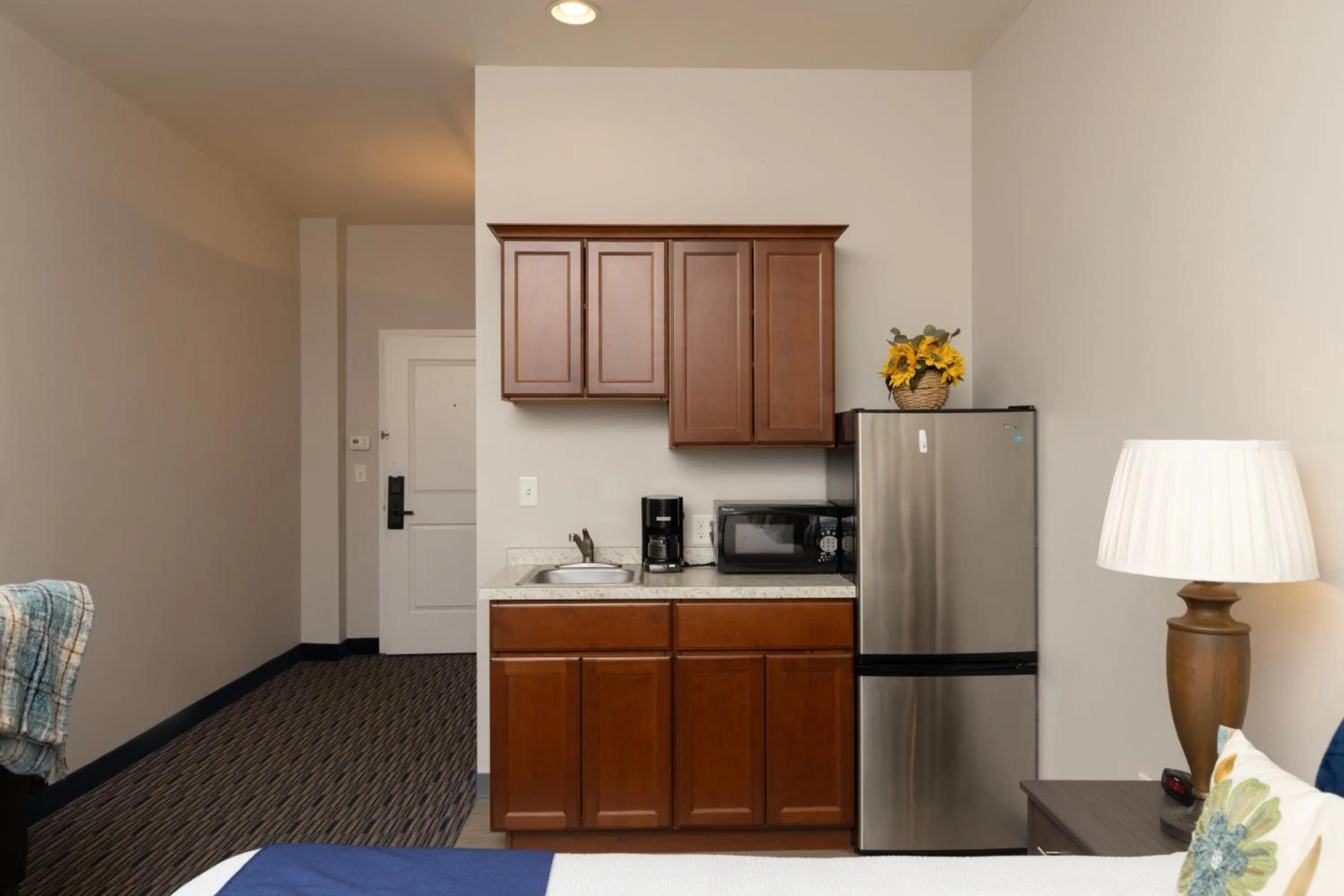 Kitchen or kitchenette in Brinton Suites