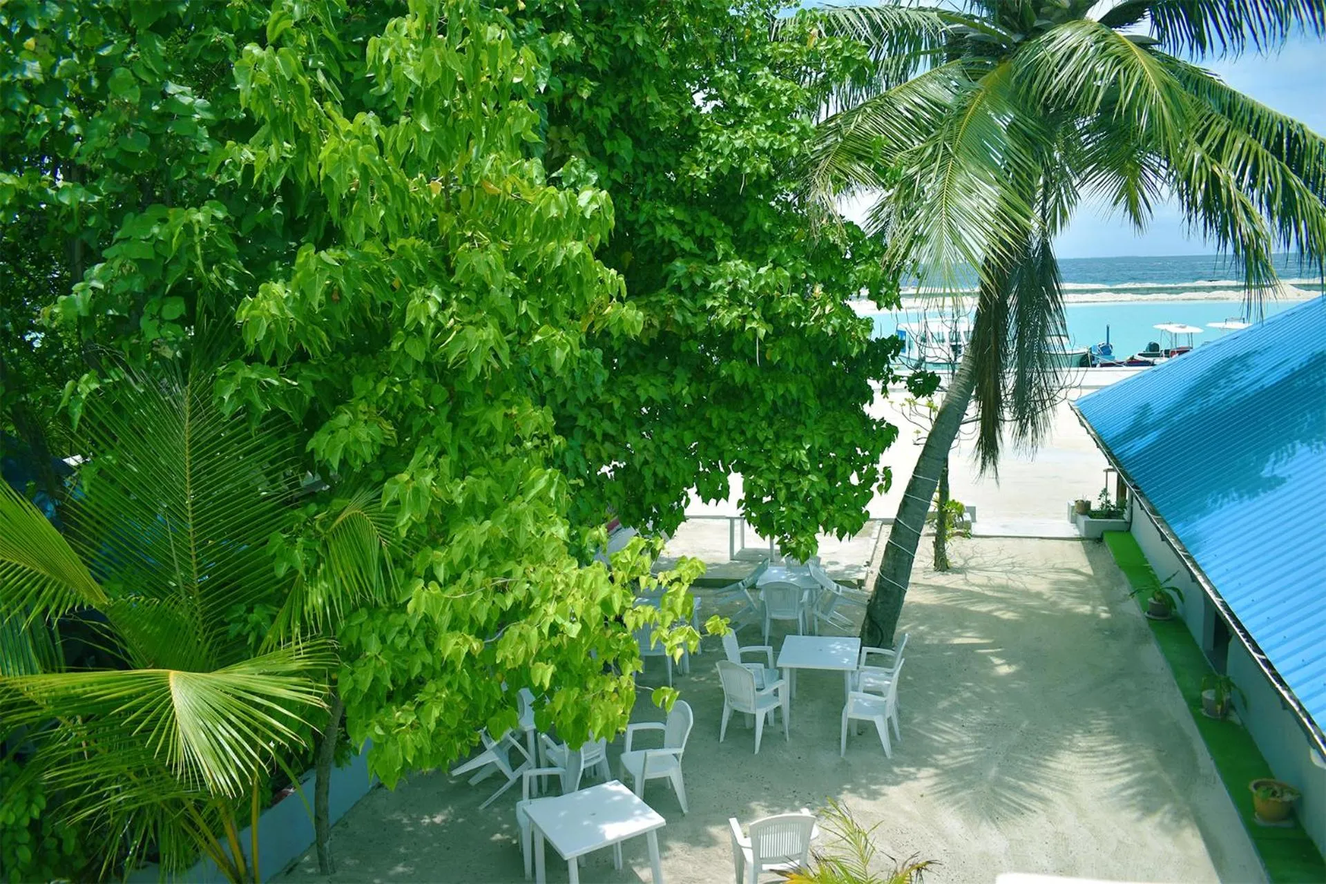 Balcony/Terrace in Paradise Retreat, Maafushi