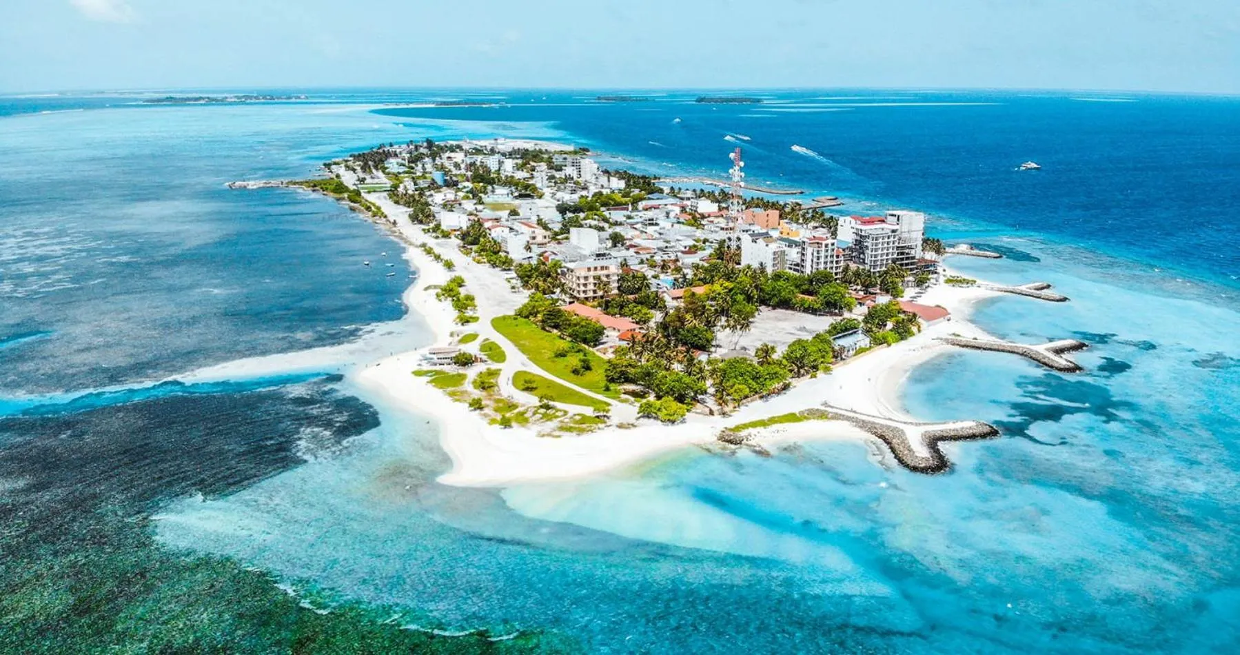 Bird's eye view in Paradise Retreat, Maafushi