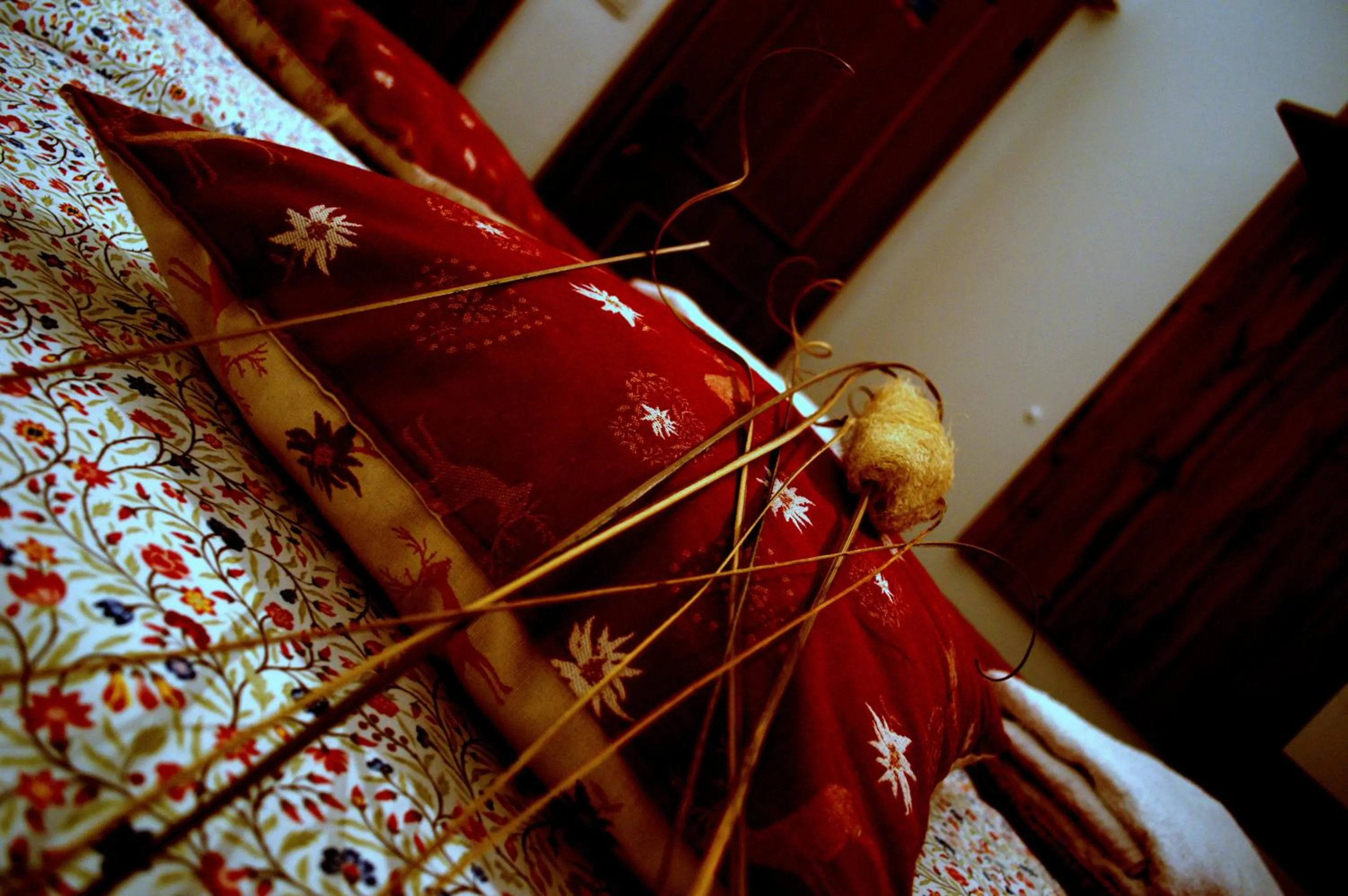 Decorative detail, Bed in Haus Susanne