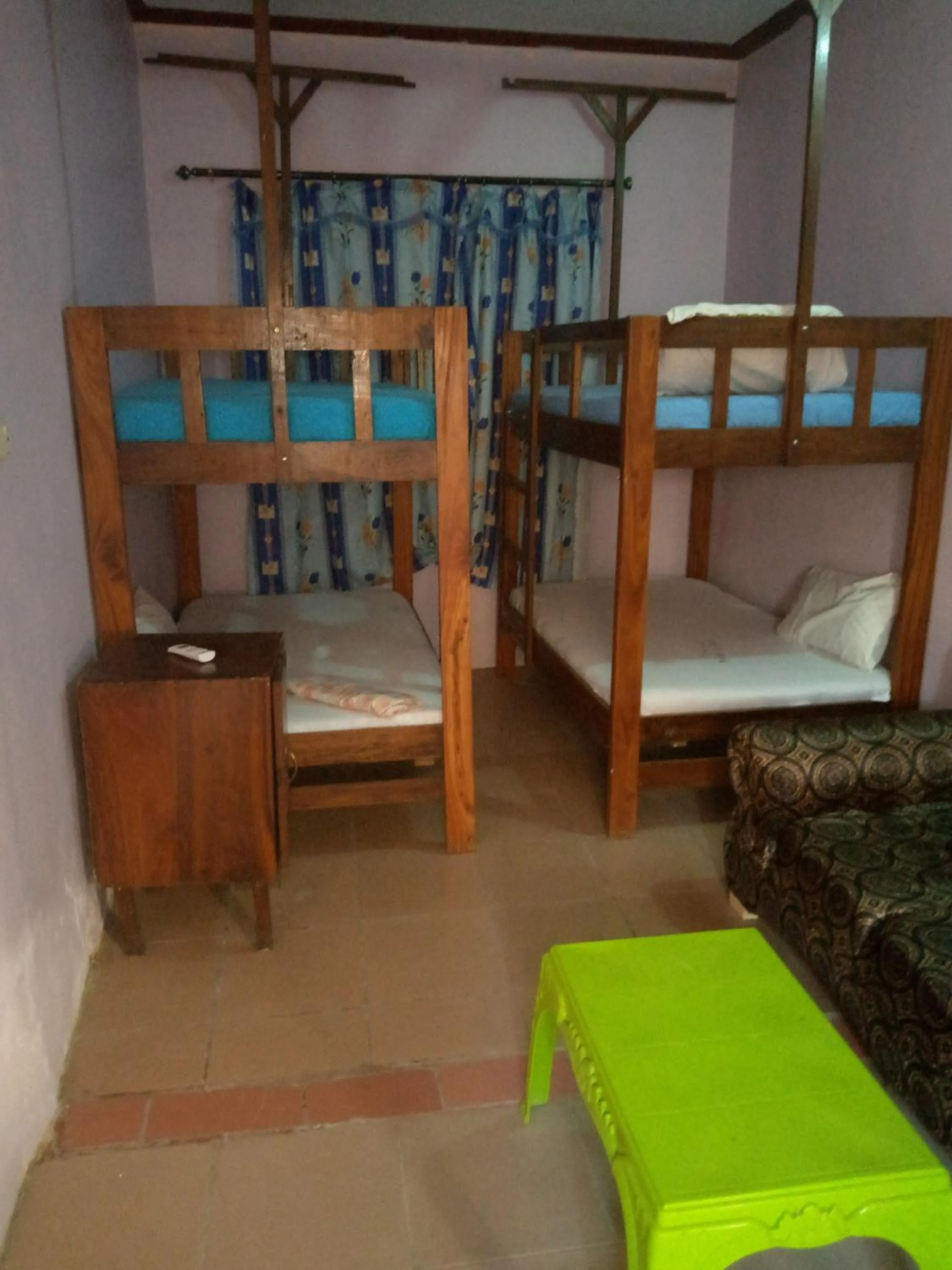 Bed in Kicec bar and guest house airport