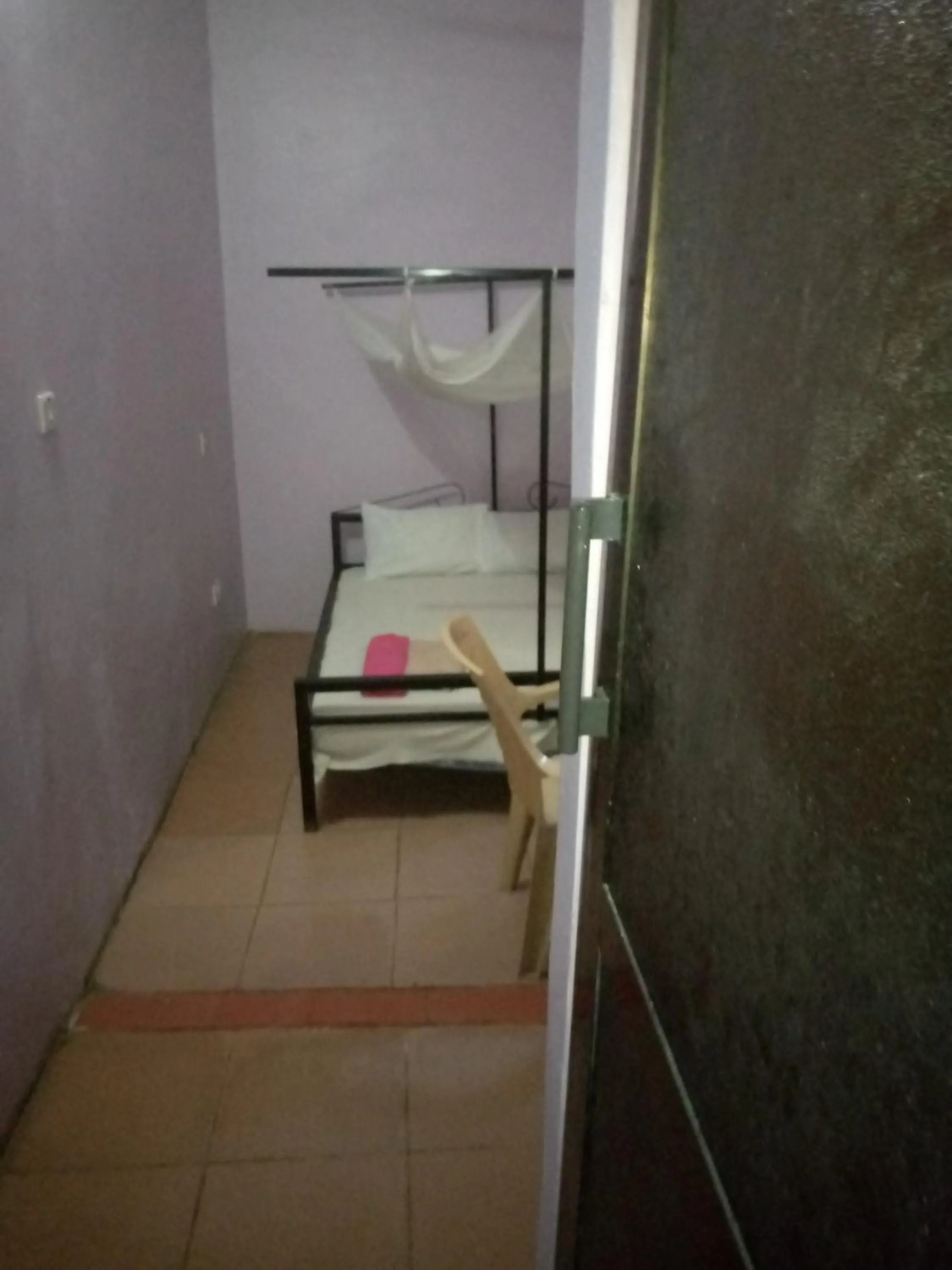 Bed in Kicec bar and guest house airport