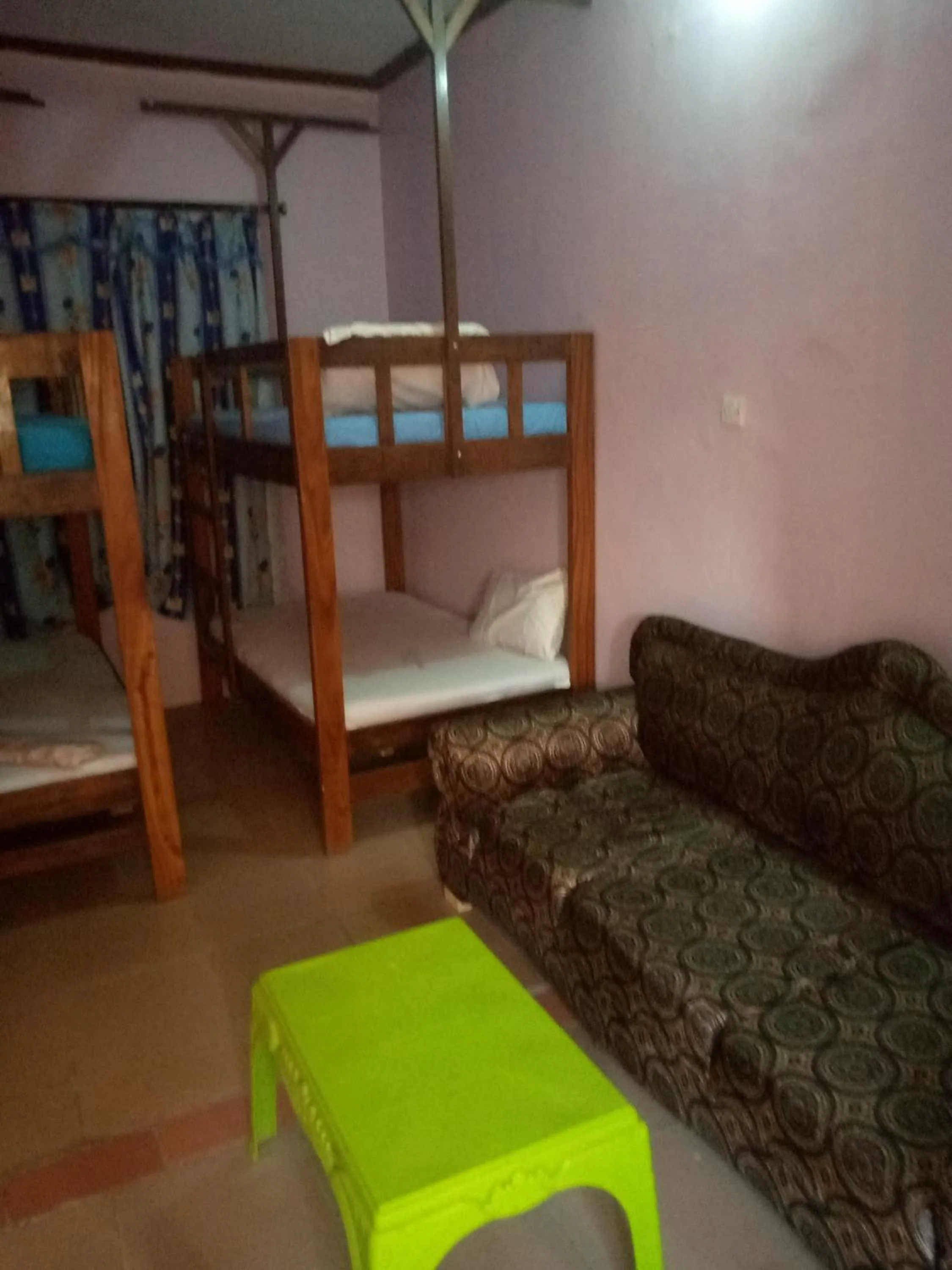 Bed in Kicec bar and guest house airport