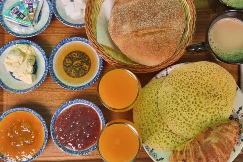 Breakfast in Riad Mandalay Breakfast in Riad Mandalay