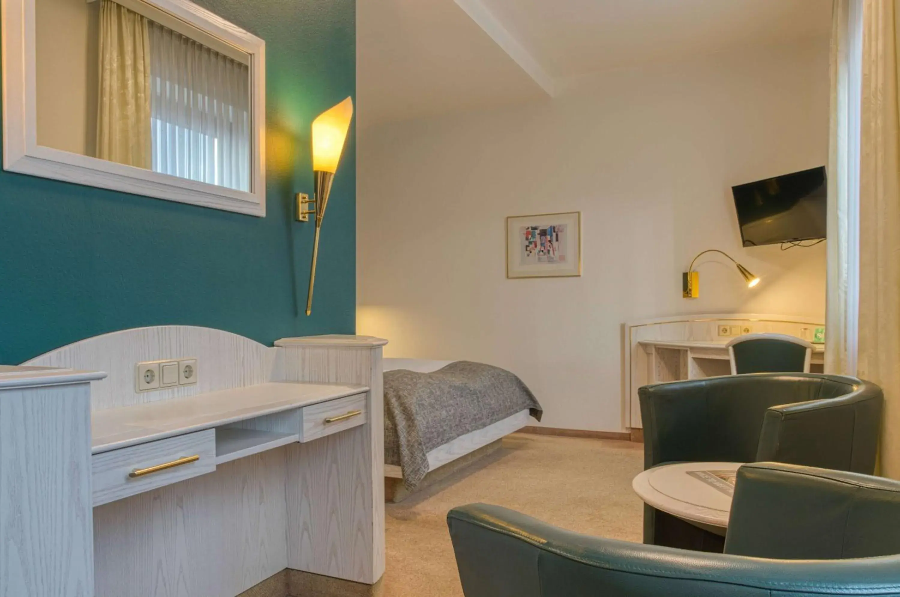 Photo of the whole room, Bed in Sautter Hotel Stuttgart City Photo of the whole room, Bed in Sautter Hotel Stuttgart City