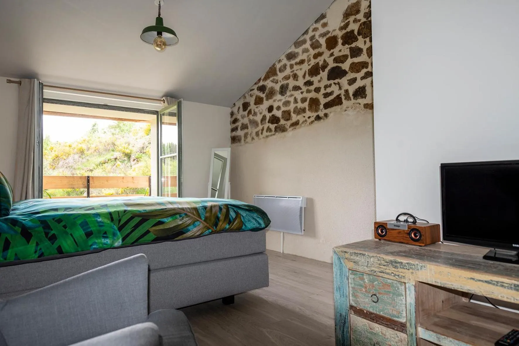 Living room in Moulin des Comtes - Chambre les Rochers