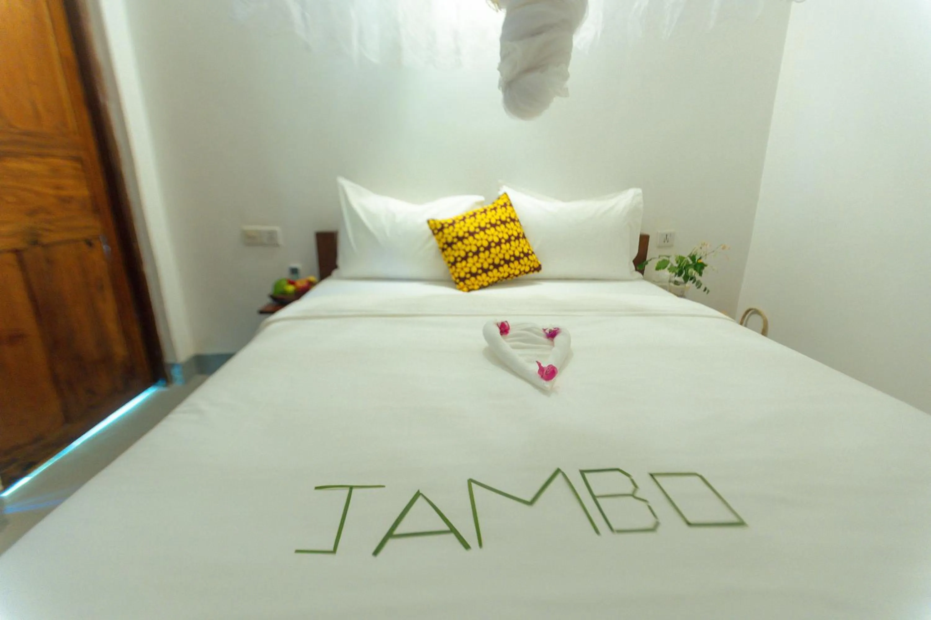 Bed in Sky & Sand Zanzibar