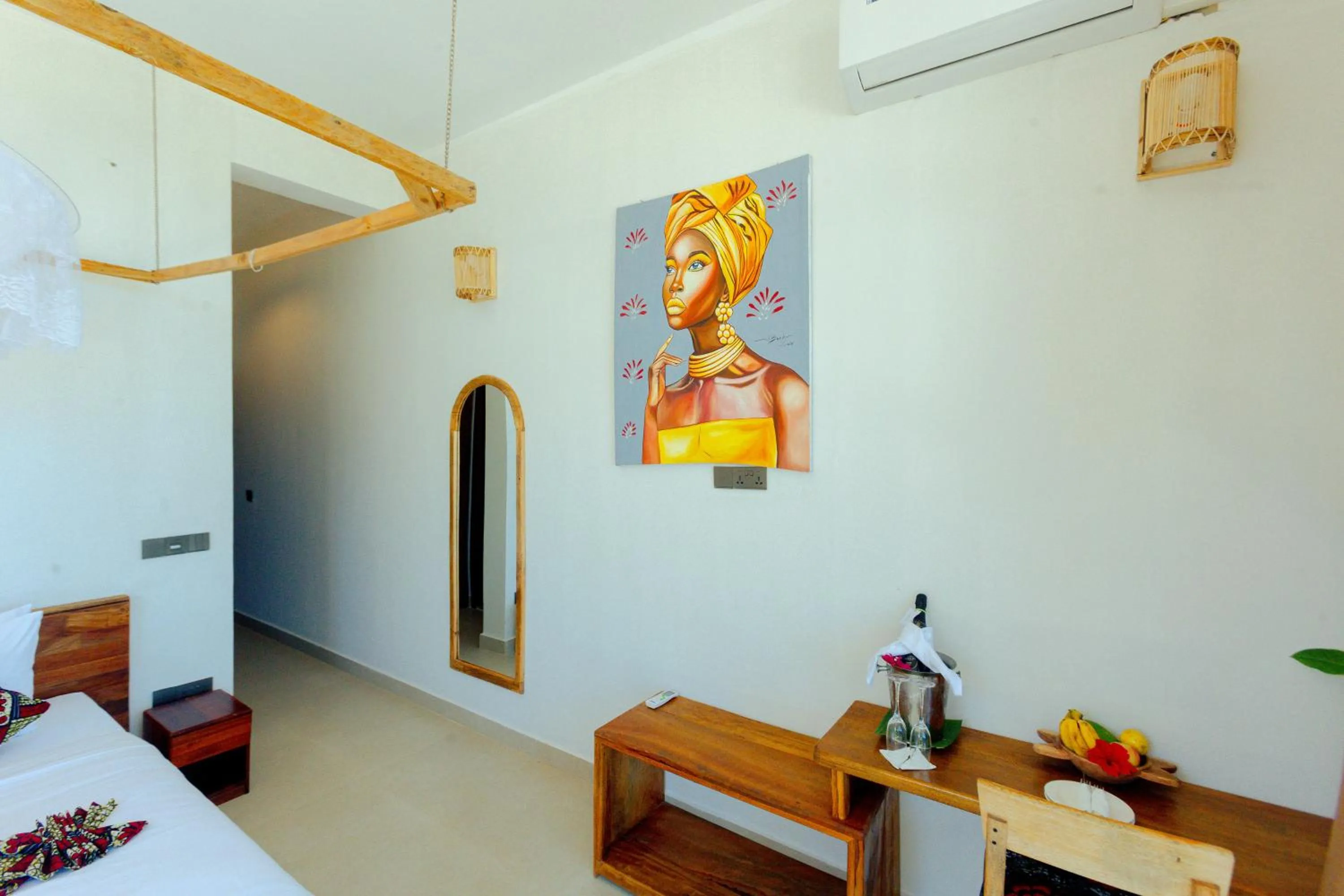 Bedroom in Sky & Sand Zanzibar