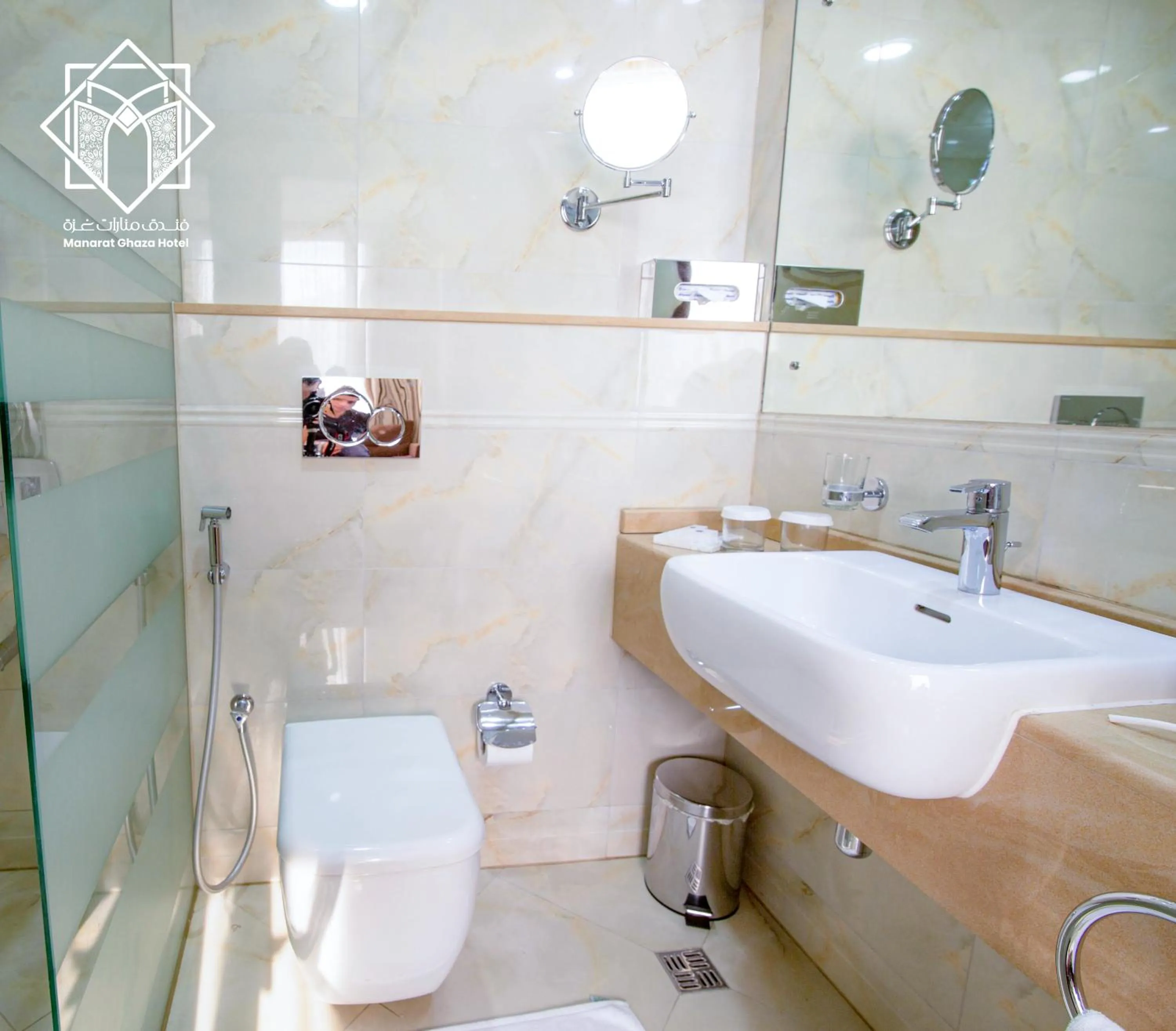 Bathroom in Manarat Gaza Hotel - Al Haram Tower