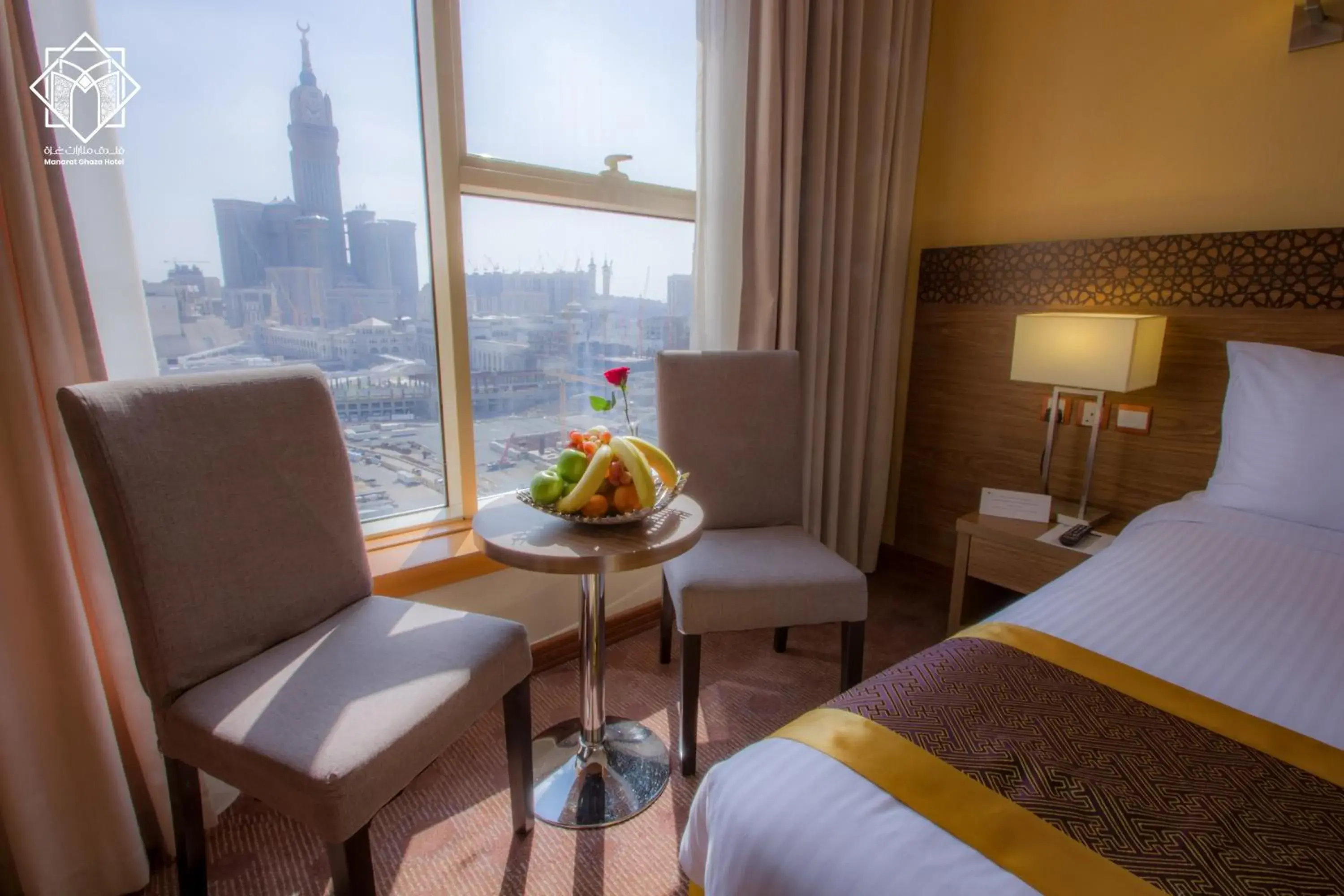 Bedroom, Bed in Manarat Gaza Hotel - Al Haram Tower Bedroom, Bed in Manarat Gaza Hotel - Al Haram Tower