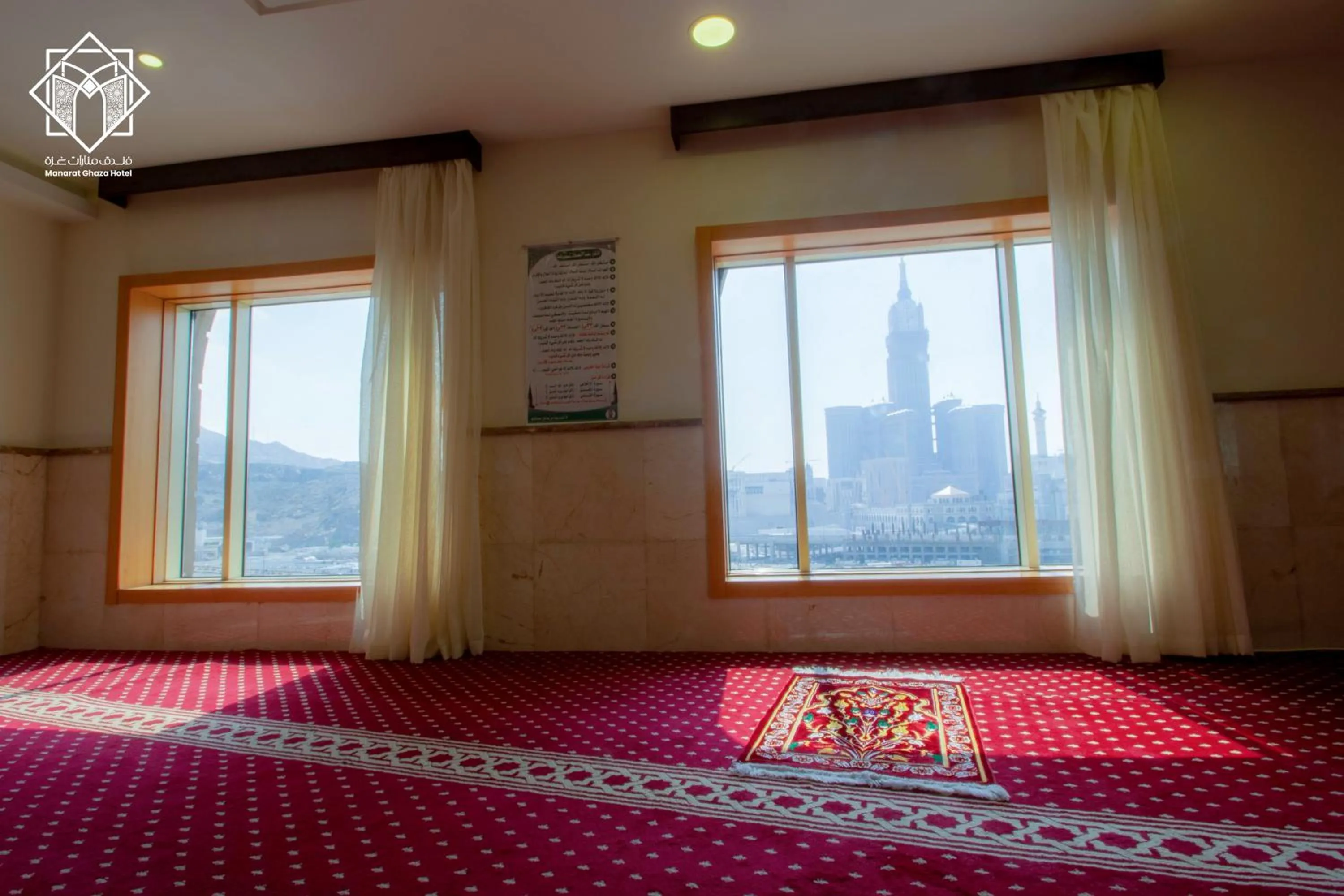 Property building, Bed in Manarat Gaza Hotel - Al Haram Tower
