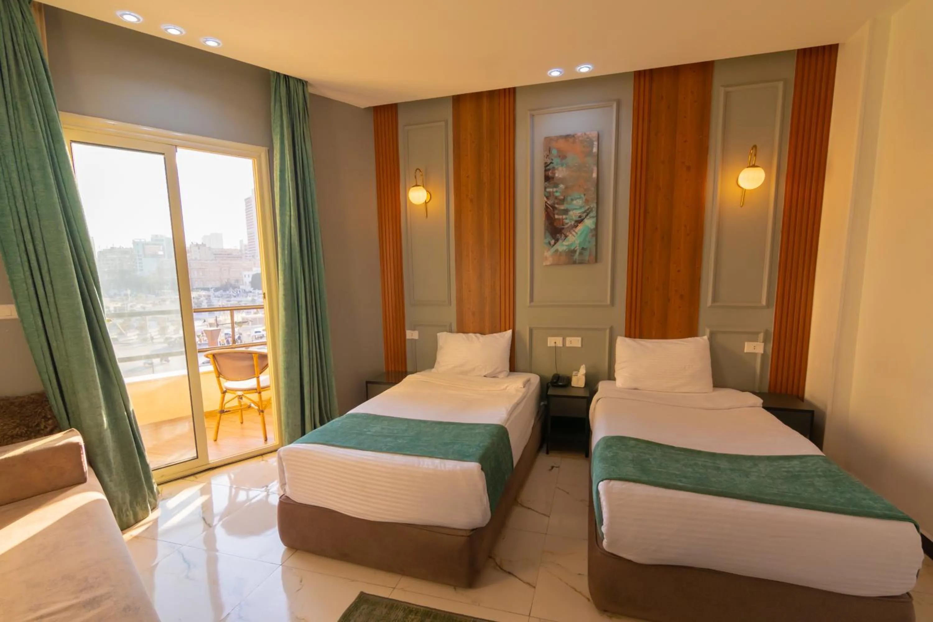 Bedroom, Bed in Museum Plaza