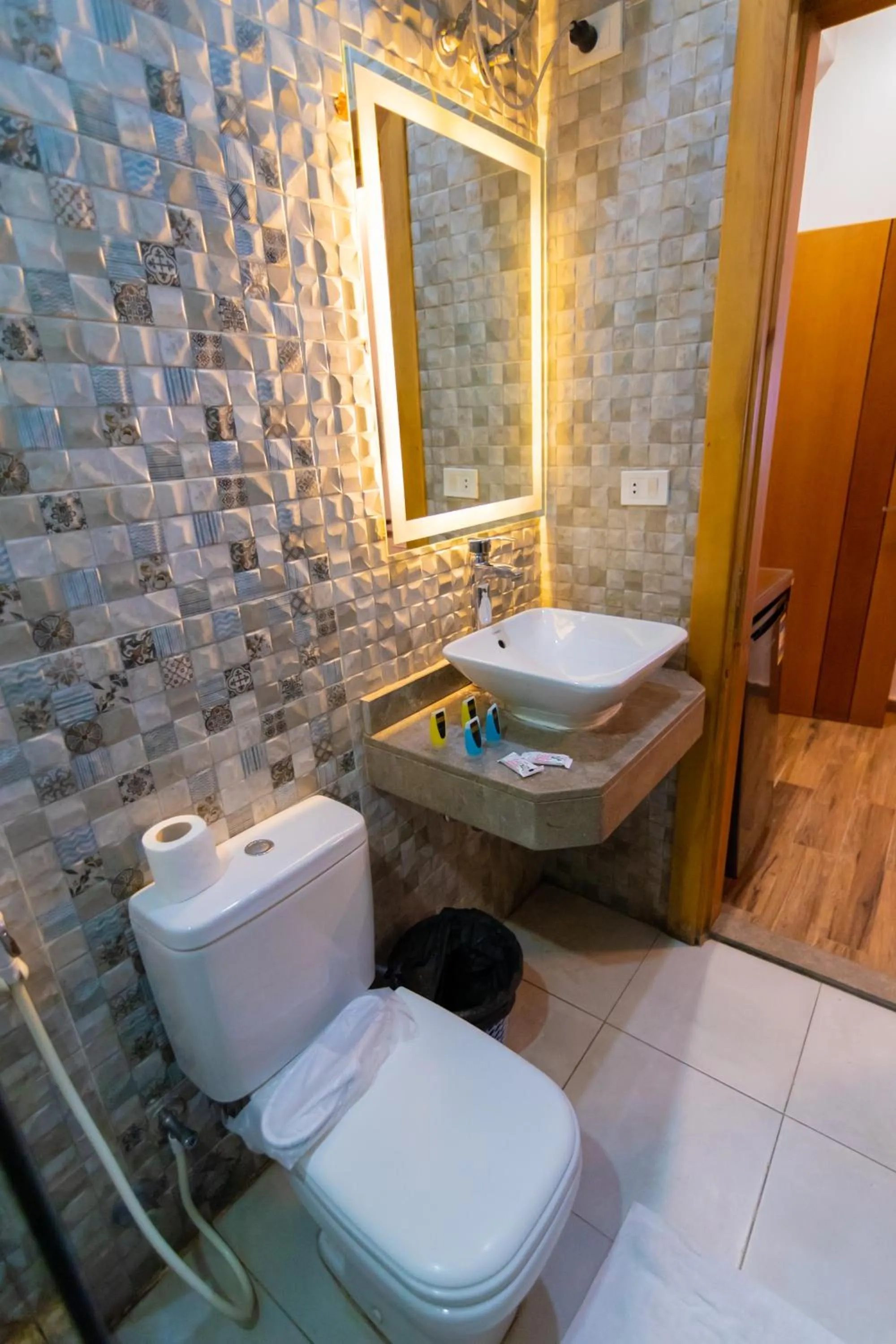 Bathroom in Museum Plaza