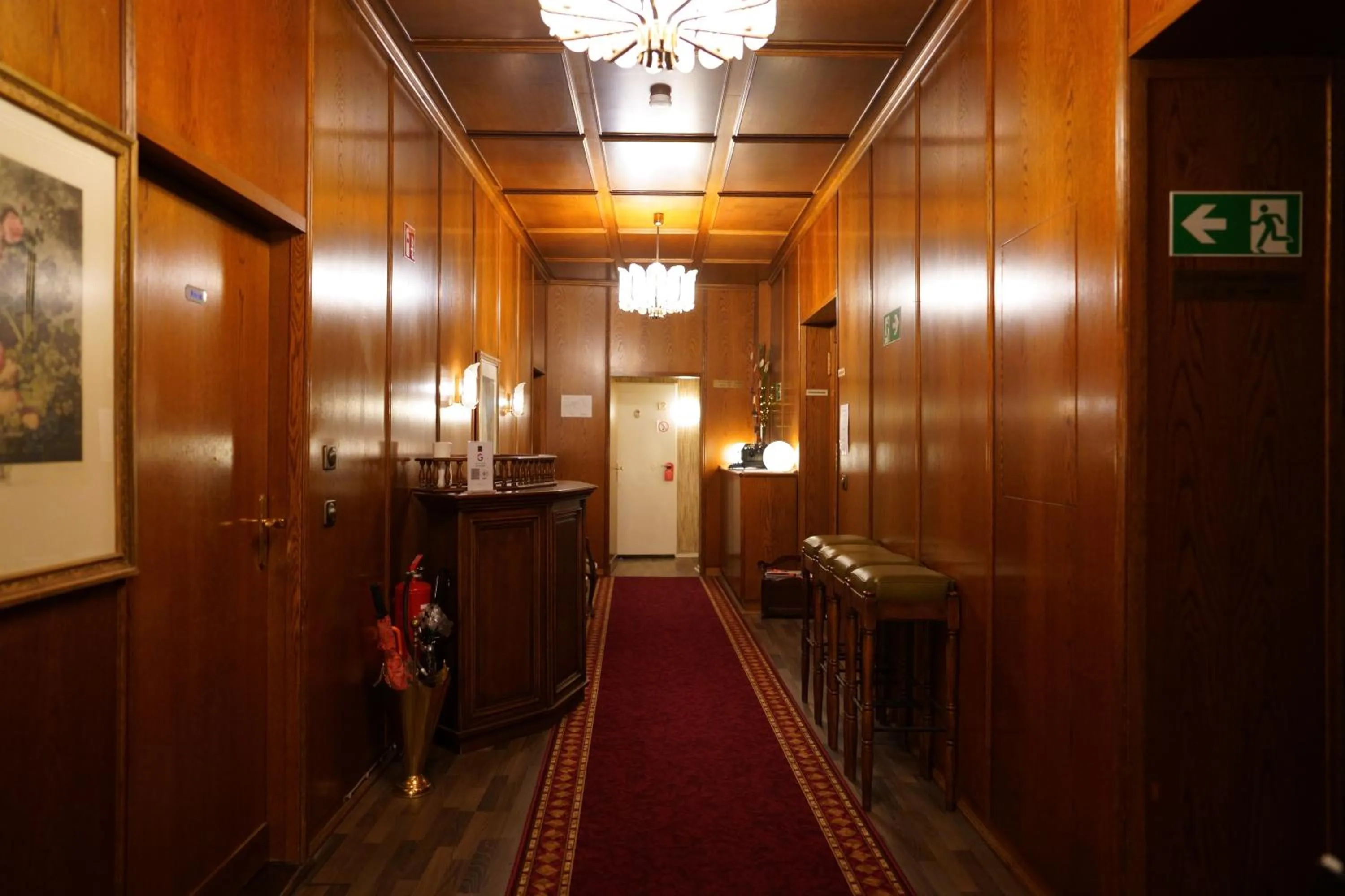 Lobby or reception in Hotel Xantener Eck