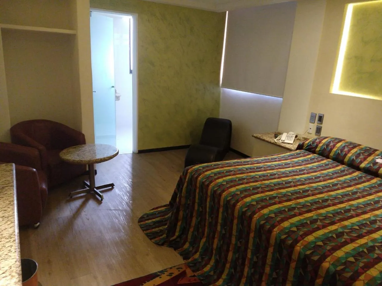 Bed in Hotel Siesta del Sur