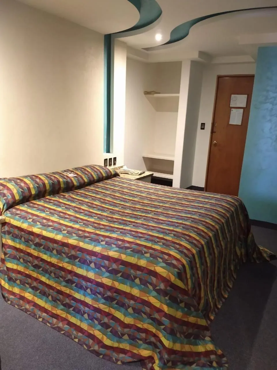 Bed in Hotel Siesta del Sur