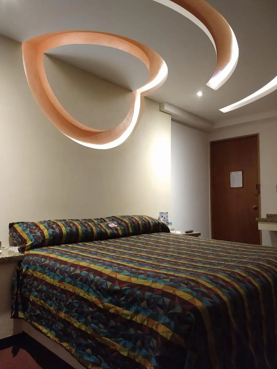 Bed in Hotel Siesta del Sur