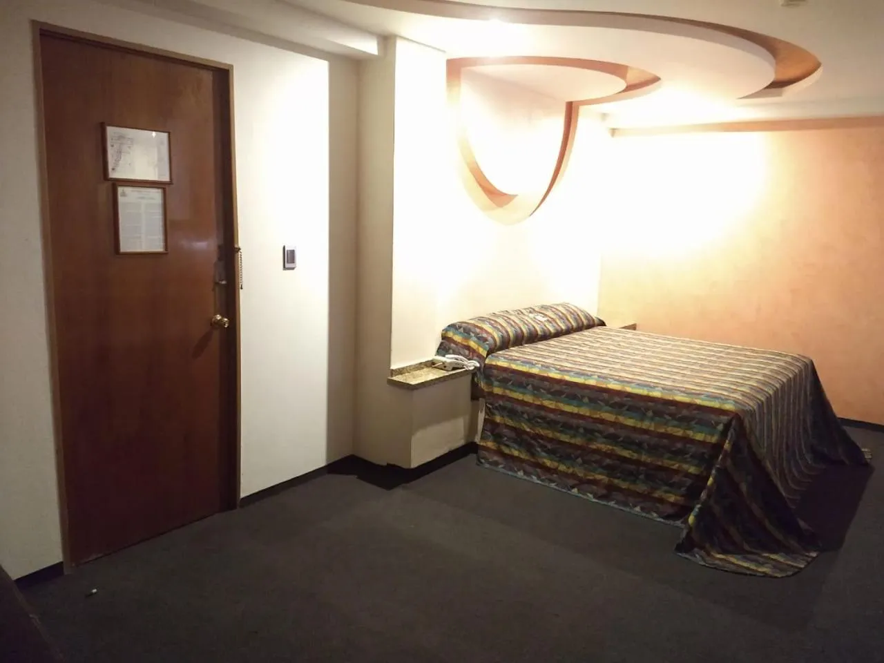 Bed in Hotel Siesta del Sur