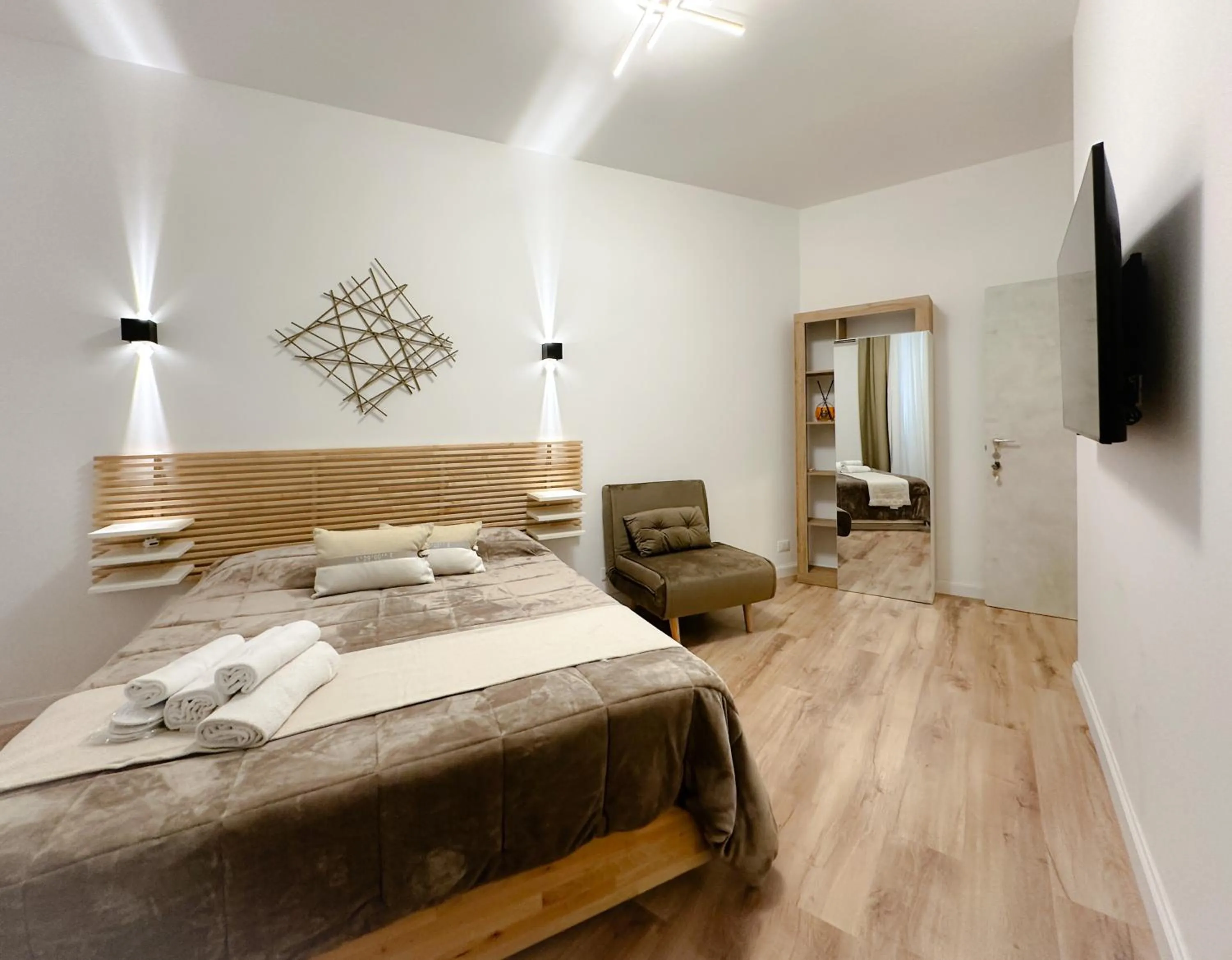 Bed in Colosseum Luxury Guest House