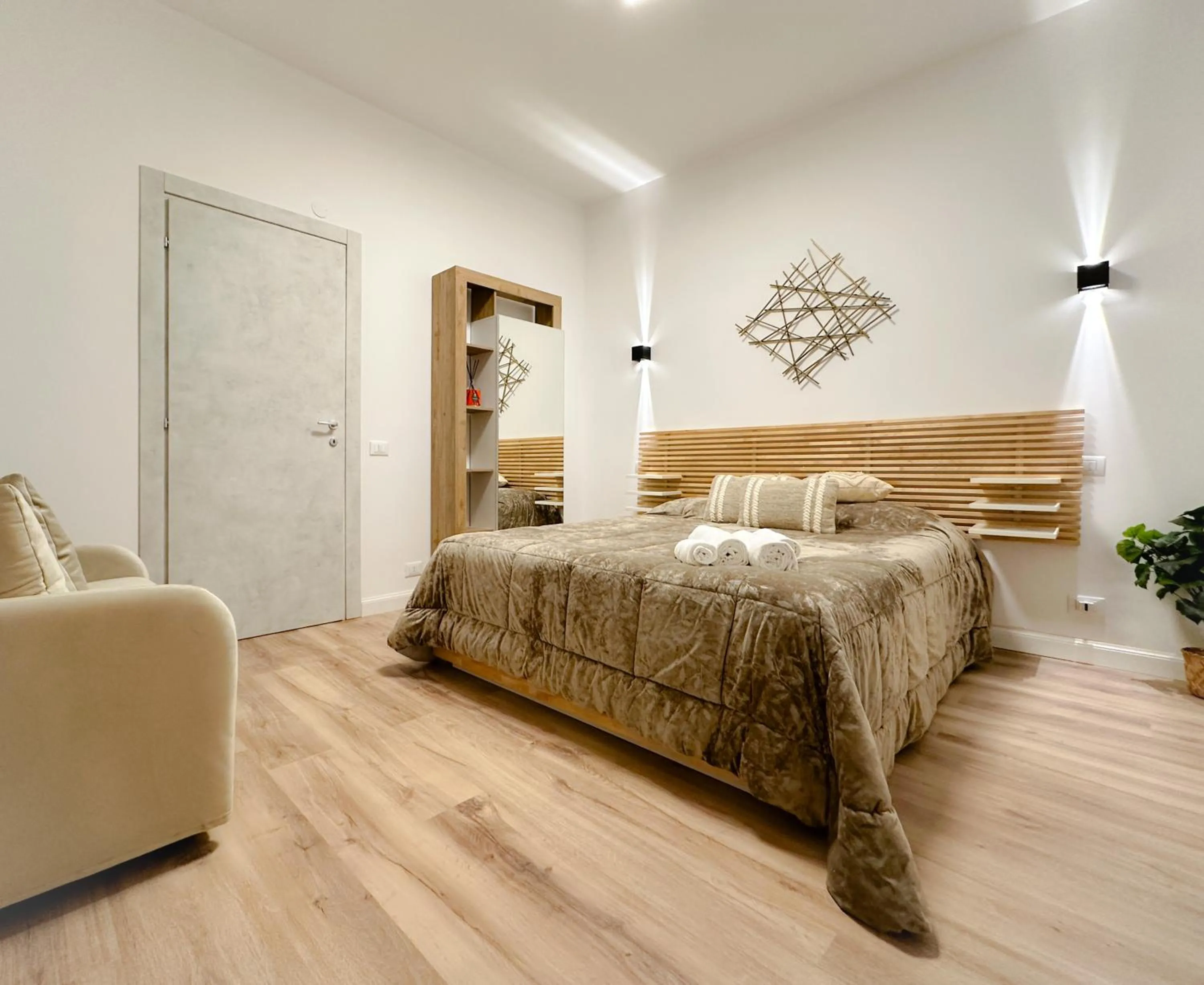 Bed in Colosseum Luxury Guest House