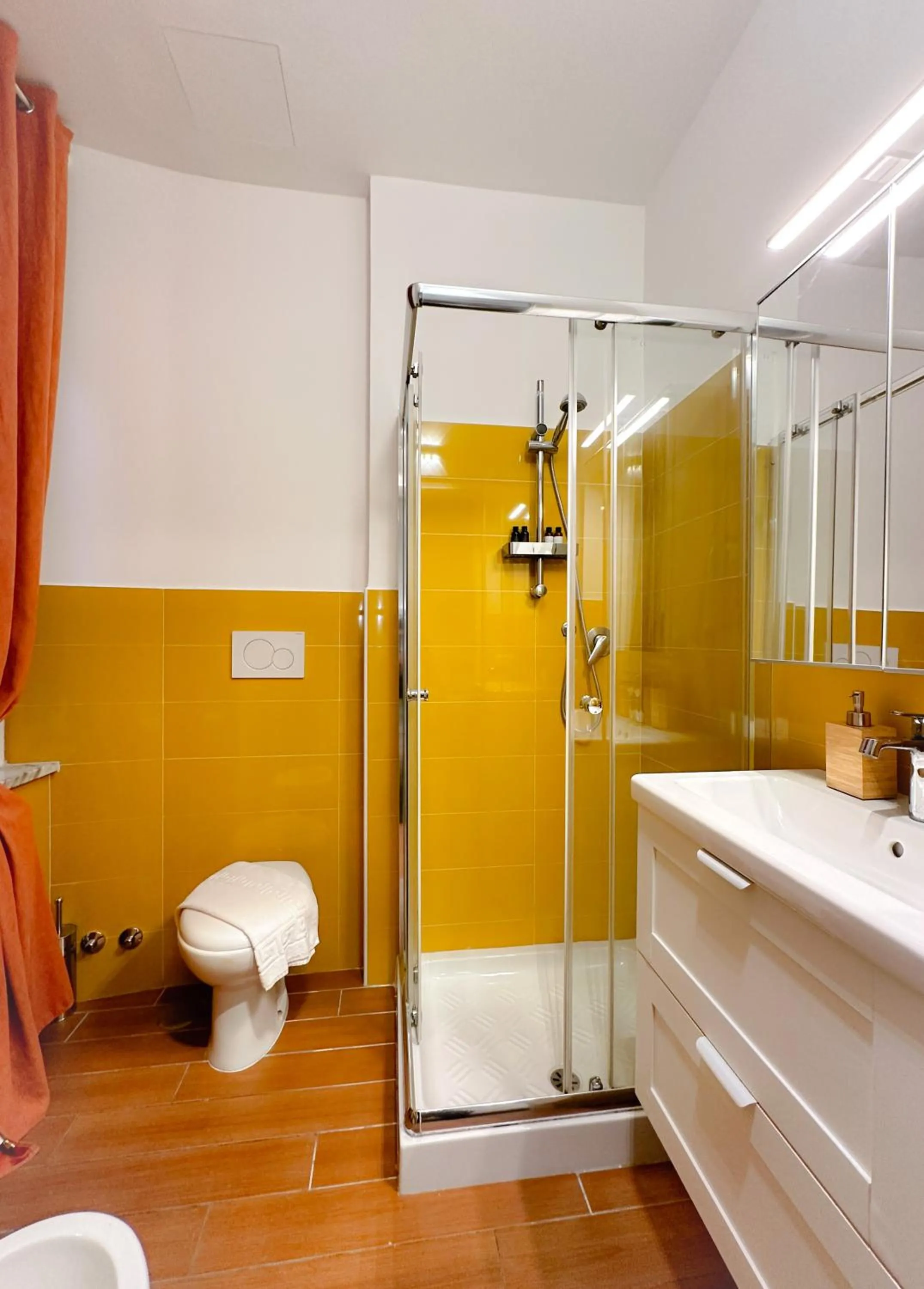 Shower in Colosseum Luxury Guest House