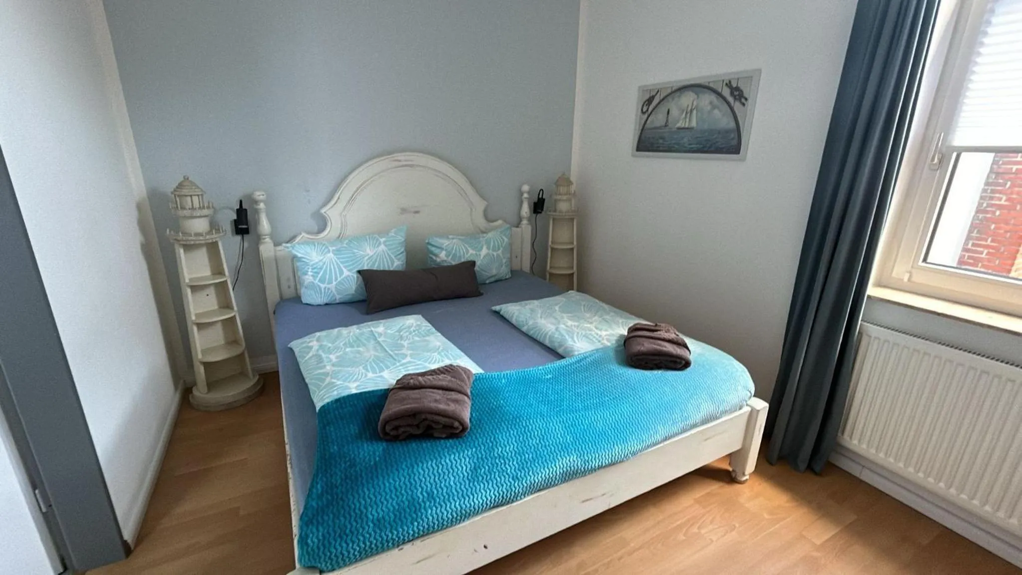 Bed in Aparthotel Domizil