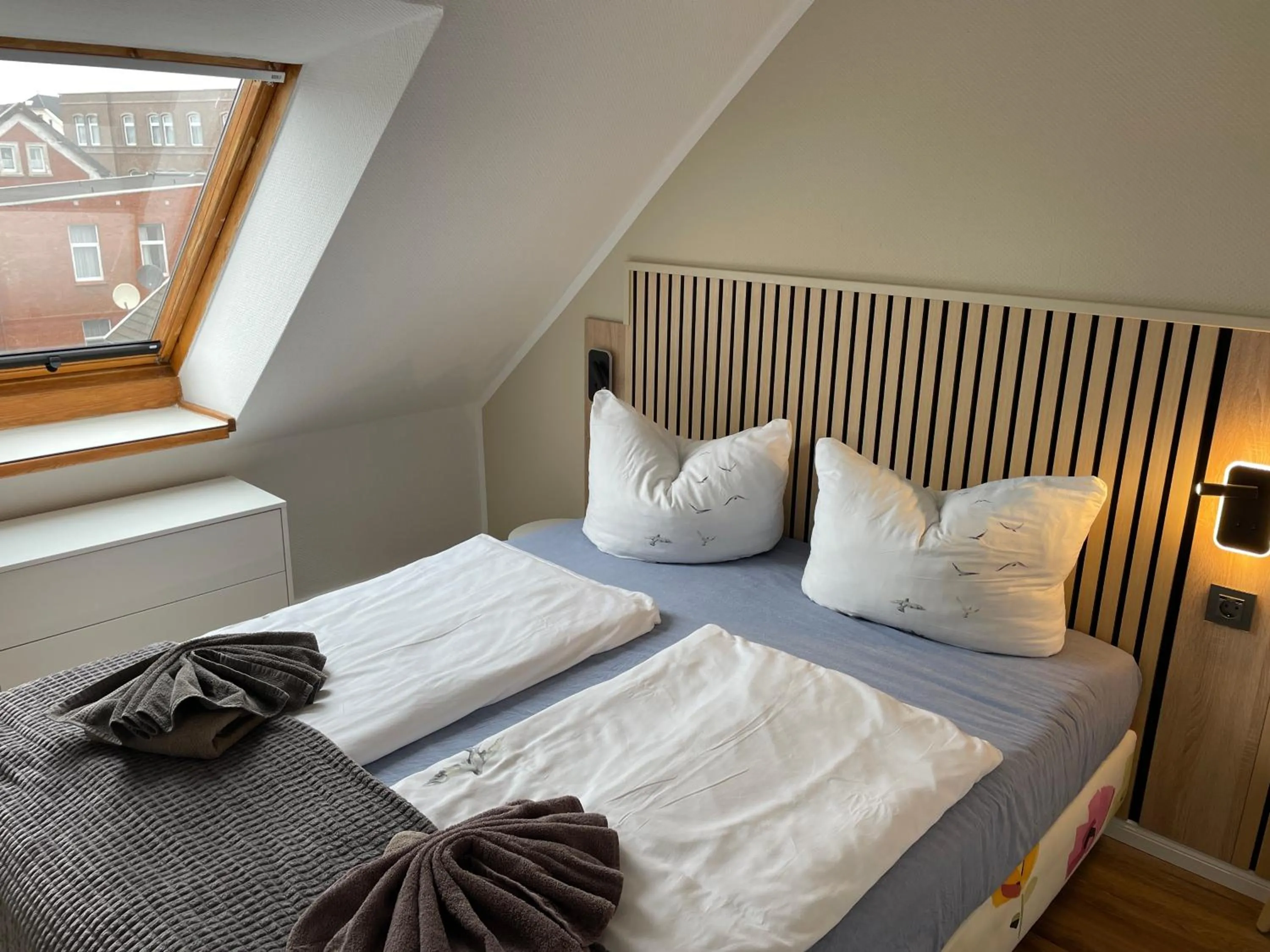 Bed in Aparthotel Domizil
