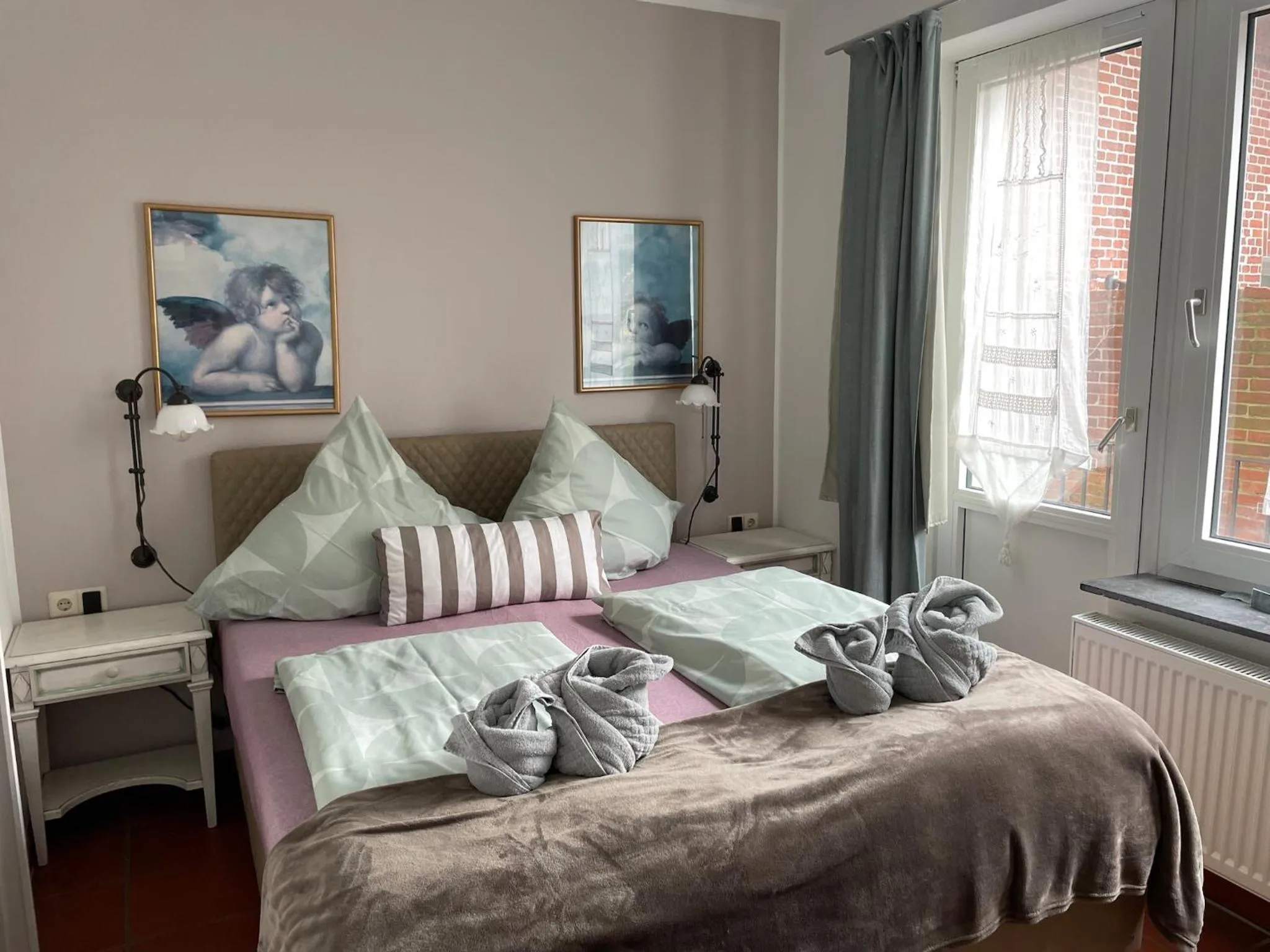 Bed in Aparthotel Domizil