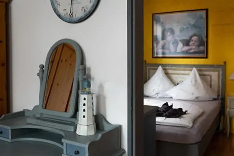 Bed in Aparthotel Domizil